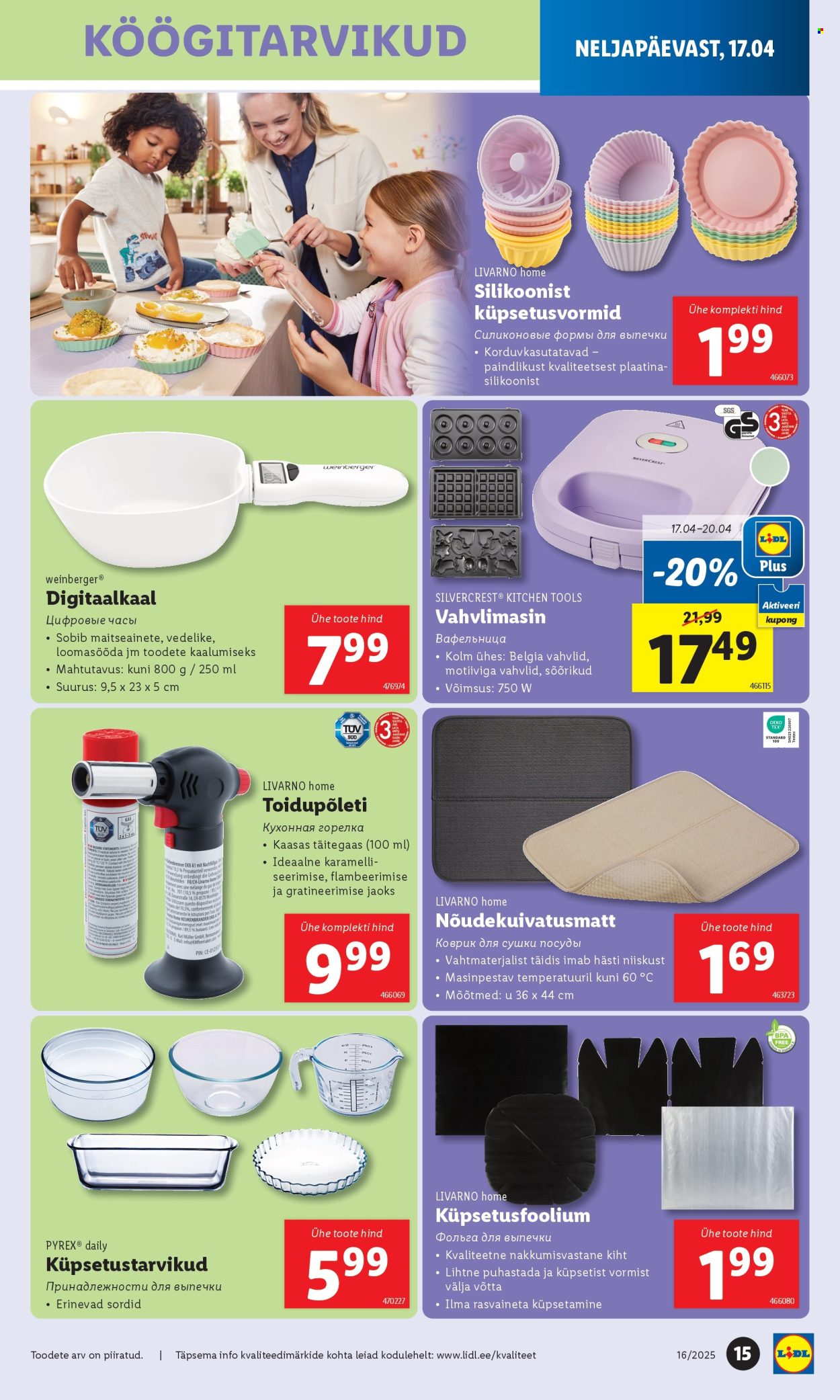 Lidl kliendileht - 14.04.2025 - 20.04.2025. Lehekülg 15