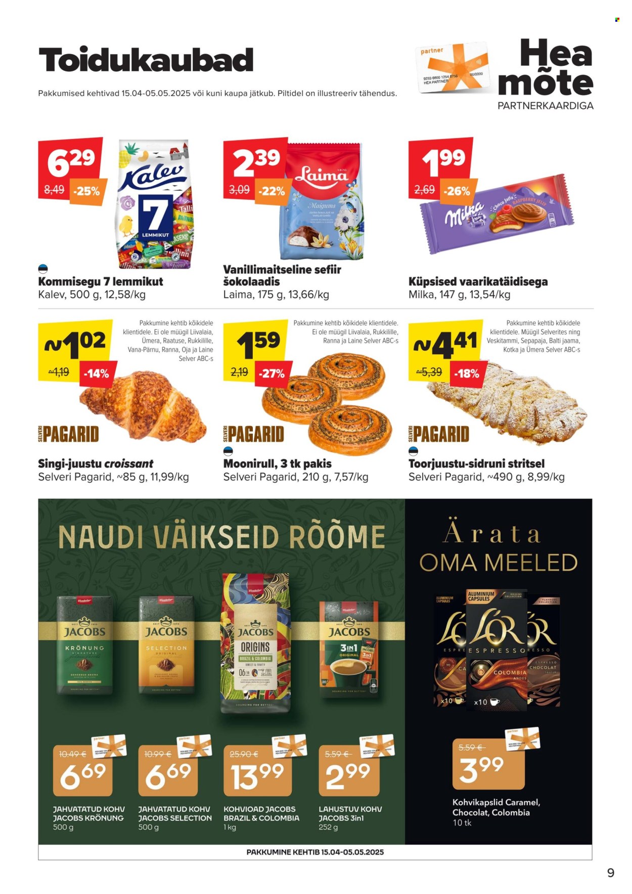 Selver kliendileht - 15.04.2025 - 05.05.2025. Lehekülg 9