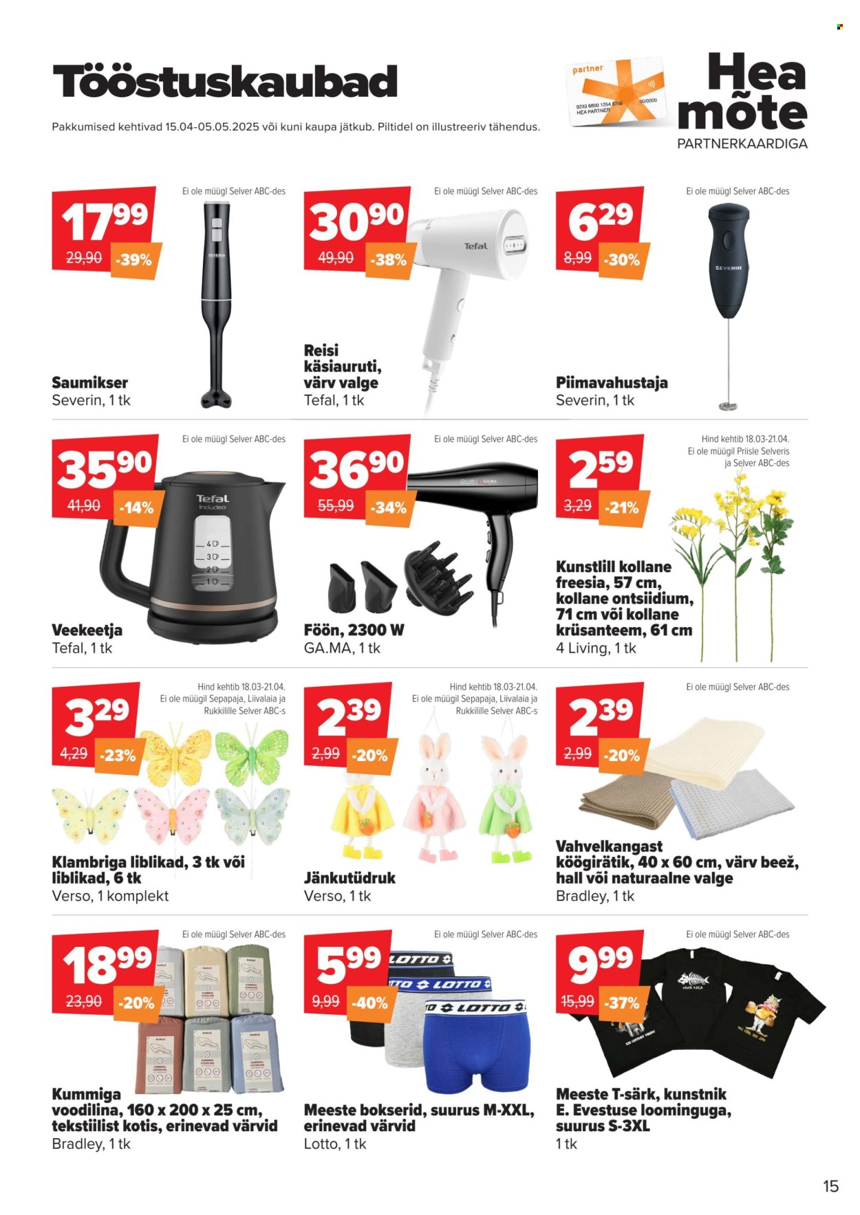 Selver kliendileht - 15.04.2025 - 05.05.2025. Lehekülg 15