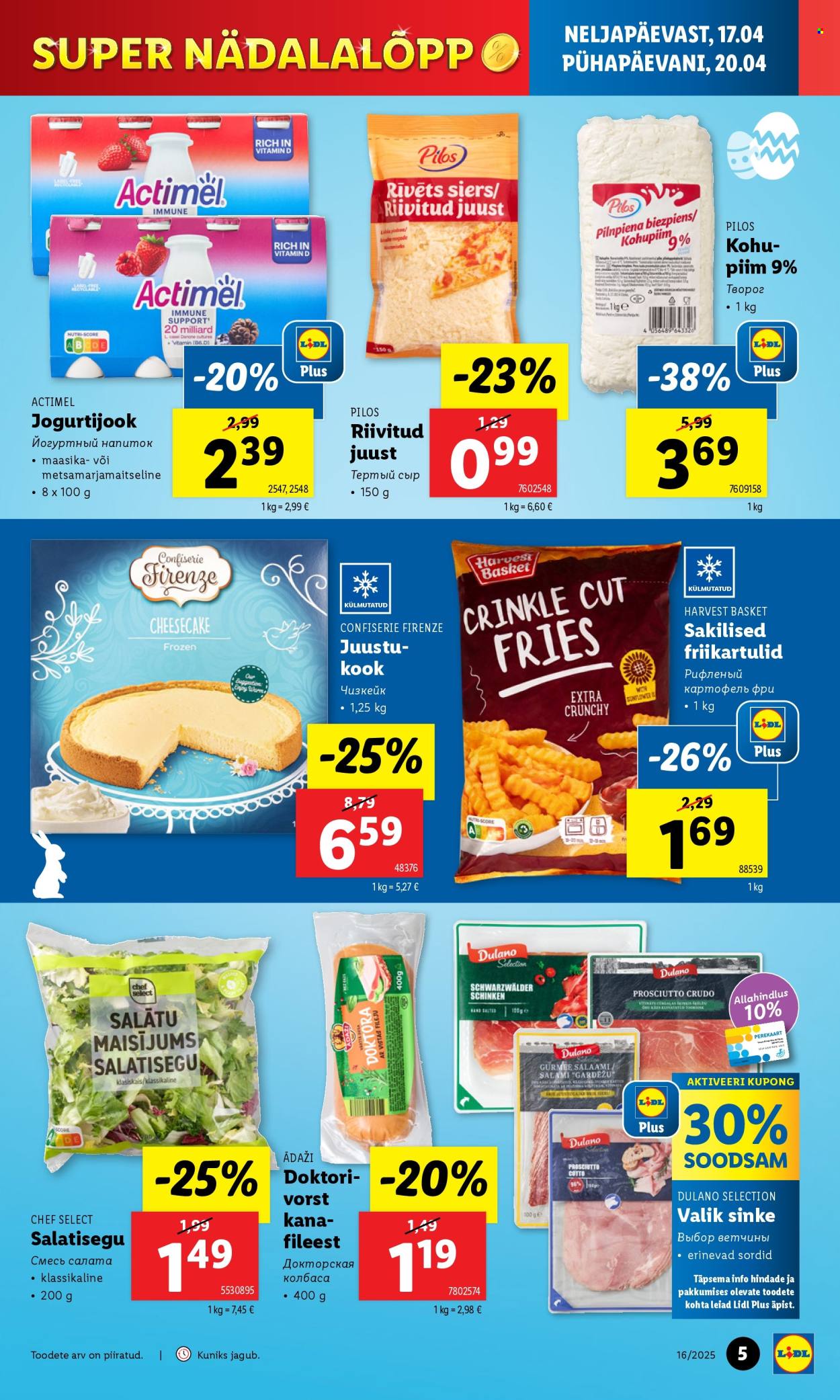 Lidl kliendileht - 17.04.2025 - 20.04.2025. Lehekülg 5