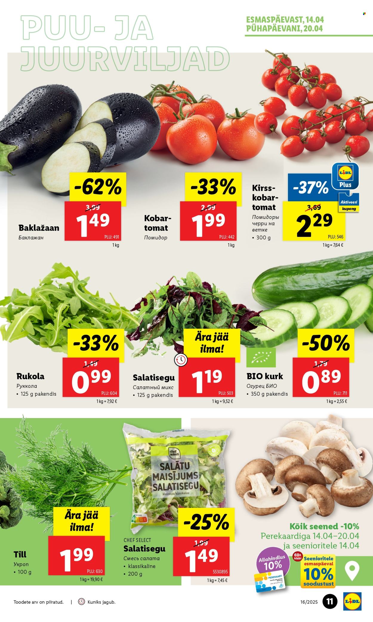Lidl kliendileht - 17.04.2025 - 20.04.2025. Lehekülg 11