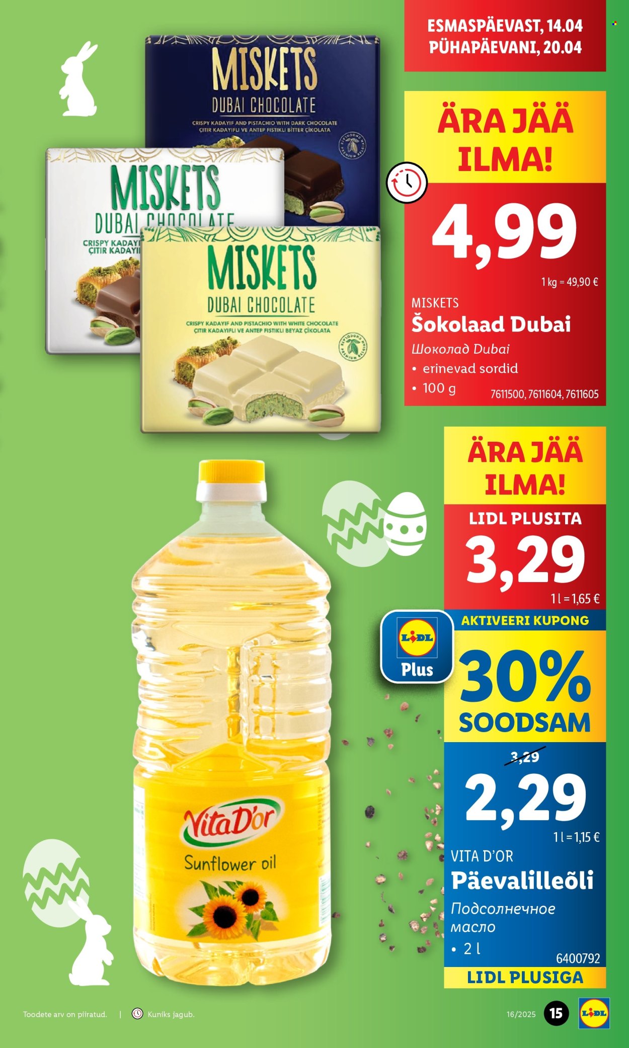 Lidl kliendileht - 17.04.2025 - 20.04.2025. Lehekülg 15