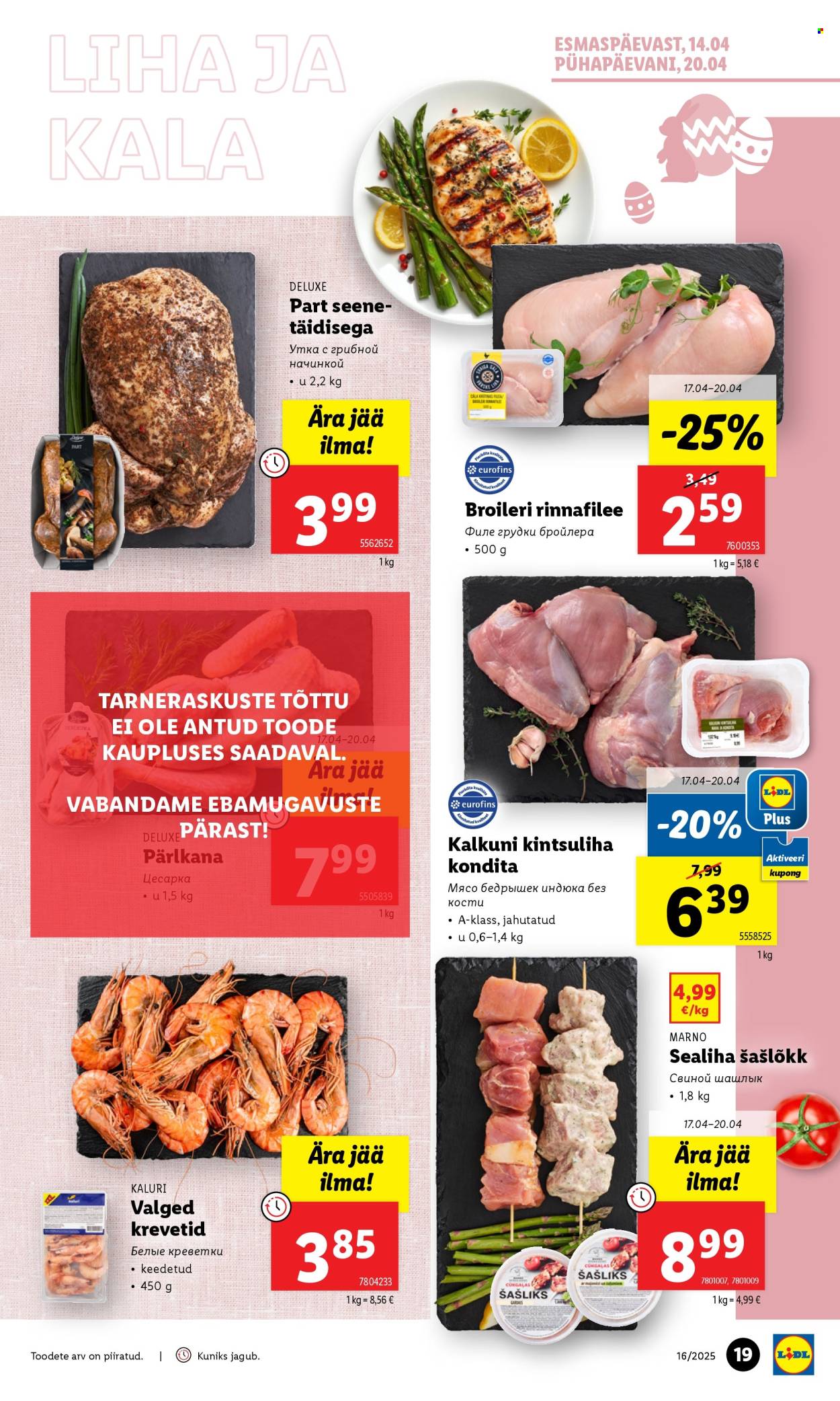 Lidl kliendileht - 17.04.2025 - 20.04.2025. Lehekülg 19