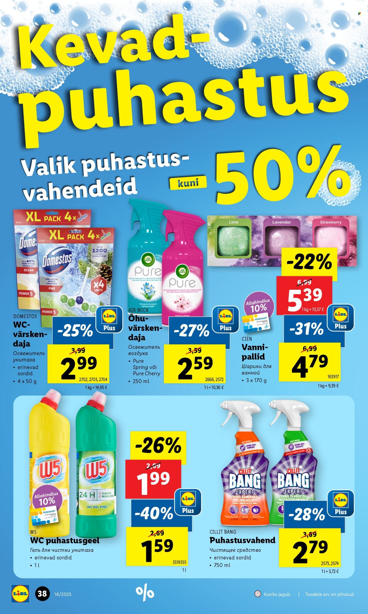 Lidl kliendileht - 17.04.2025 - 20.04.2025. Lehekülg 38