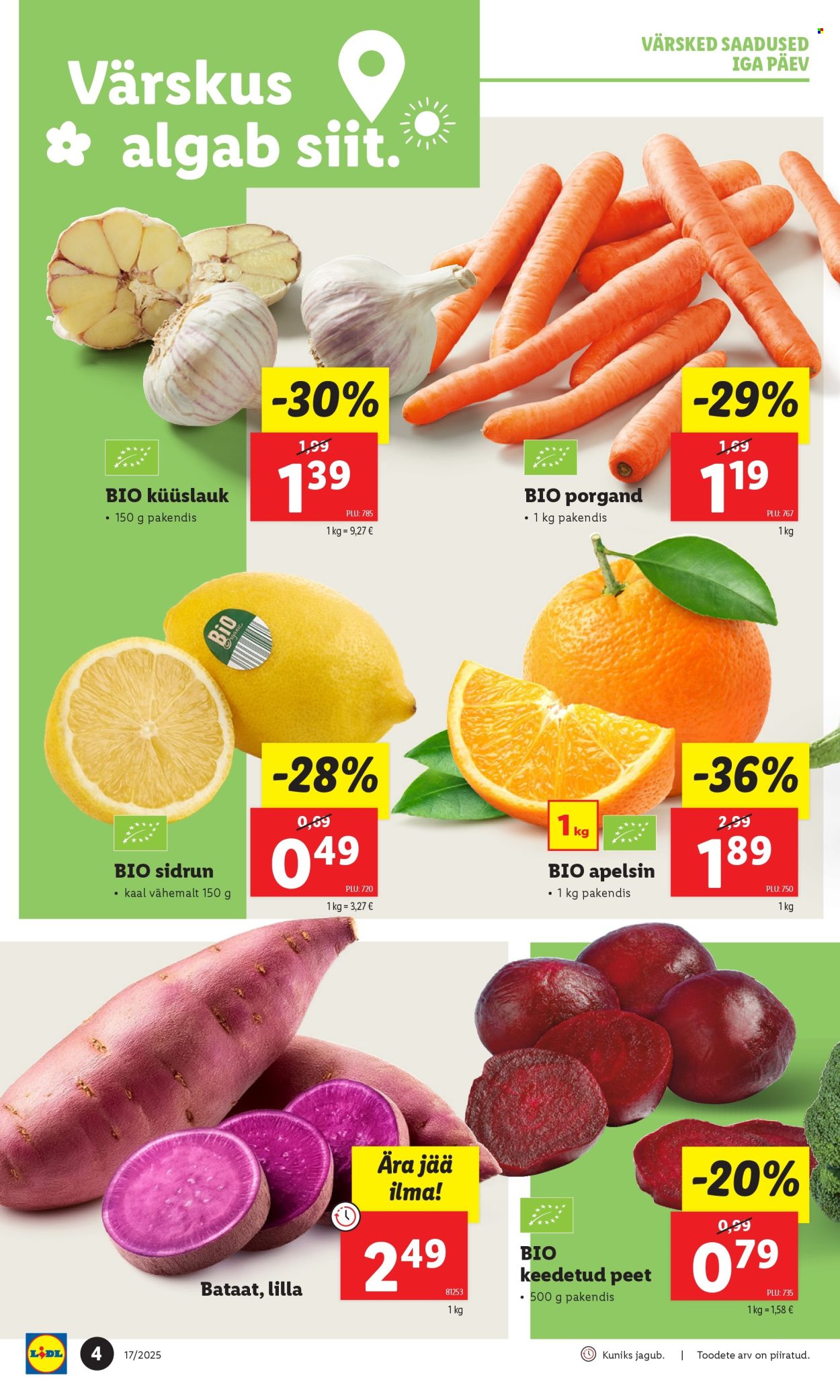 Lidl kliendileht - 21.04.2025 - 27.04.2025. Lehekülg 4