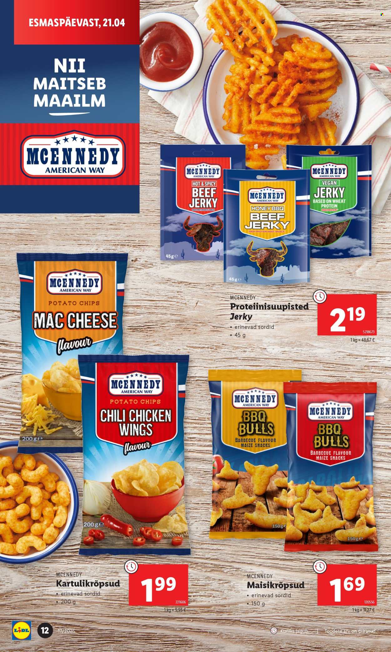Lidl kliendileht - 21.04.2025 - 27.04.2025. Lehekülg 12