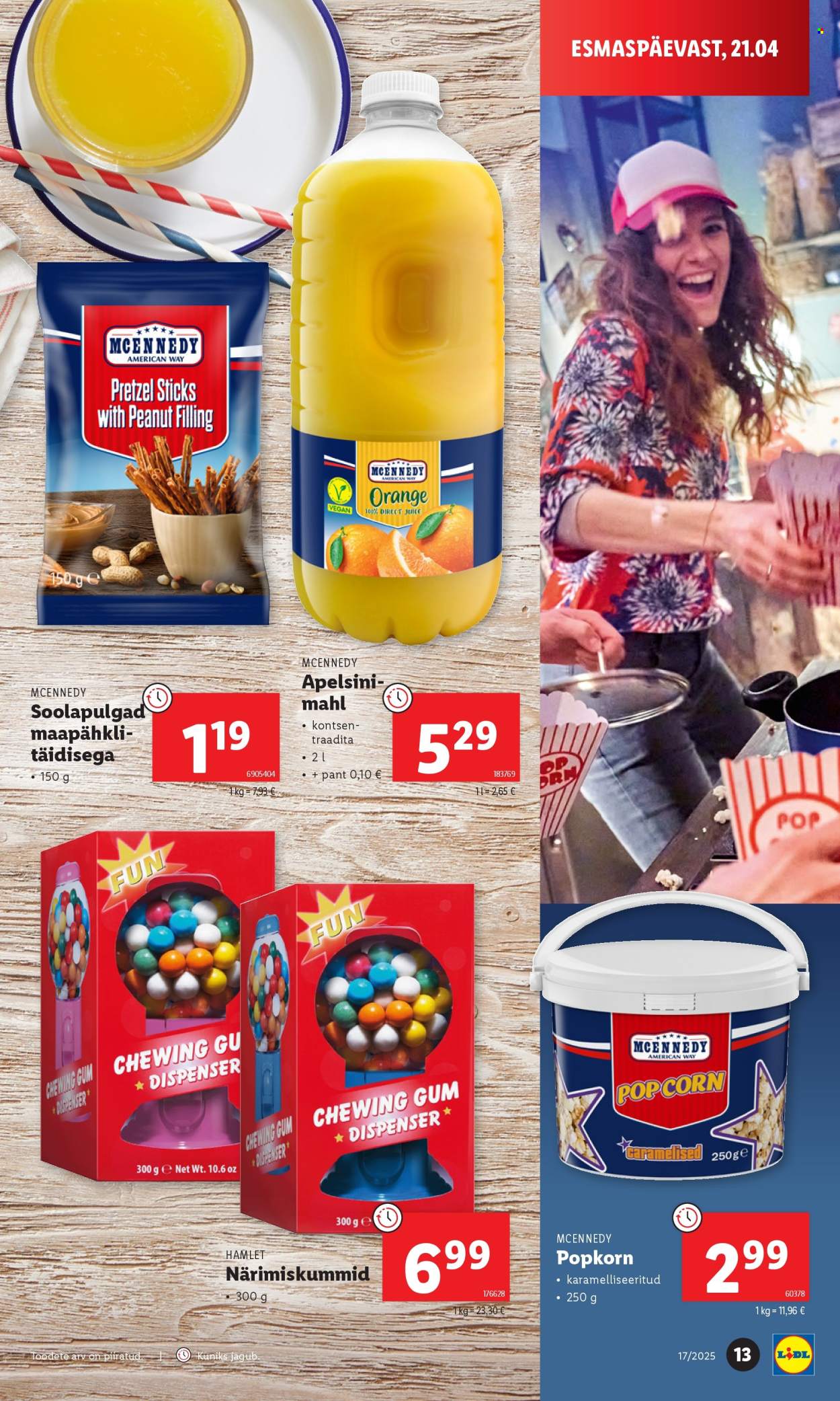 Lidl kliendileht - 21.04.2025 - 27.04.2025. Lehekülg 13
