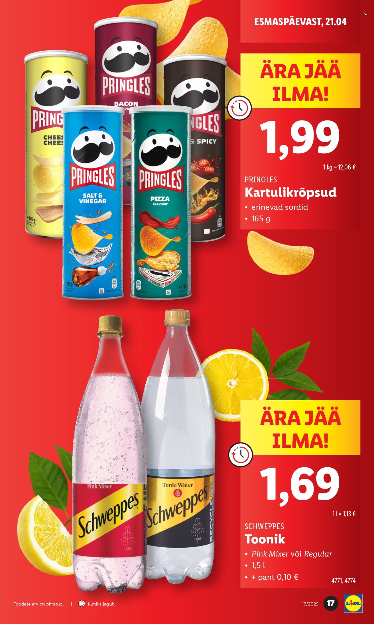 Lidl kliendileht - 21.04.2025 - 27.04.2025. Lehekülg 17