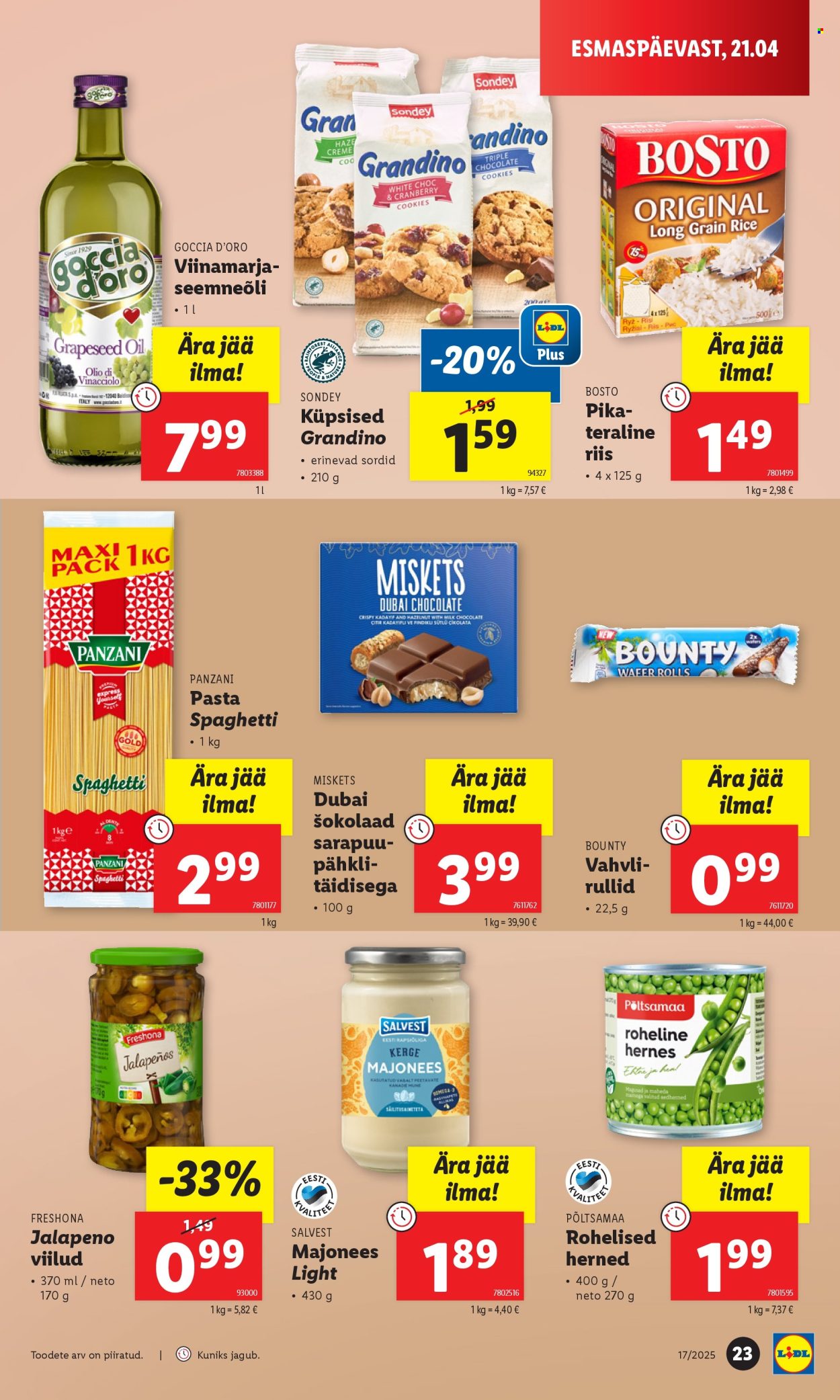 Lidl kliendileht - 21.04.2025 - 27.04.2025. Lehekülg 23
