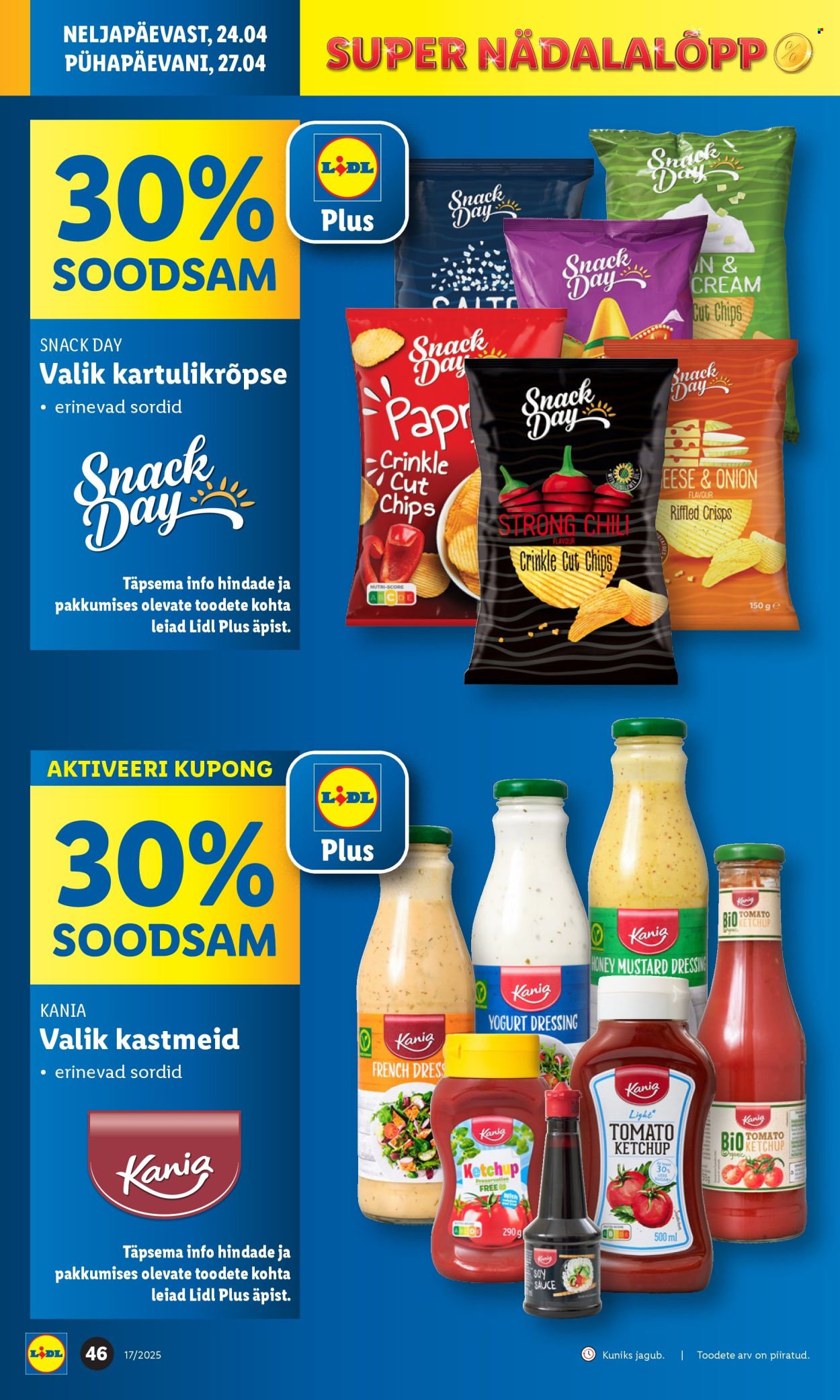 Lidl kliendileht - 21.04.2025 - 27.04.2025. Lehekülg 46