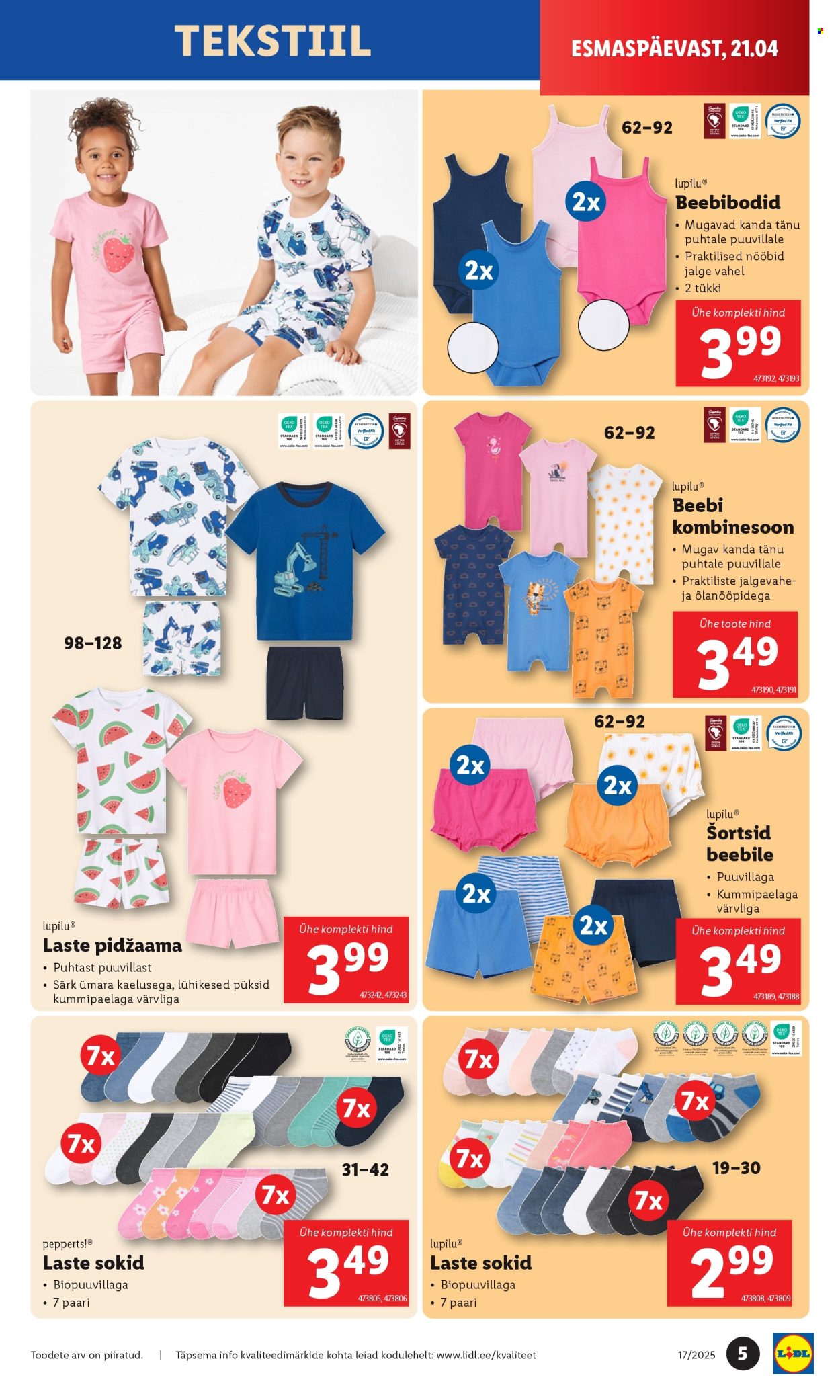 Lidl kliendileht - 21.04.2025 - 27.04.2025. Lehekülg 5
