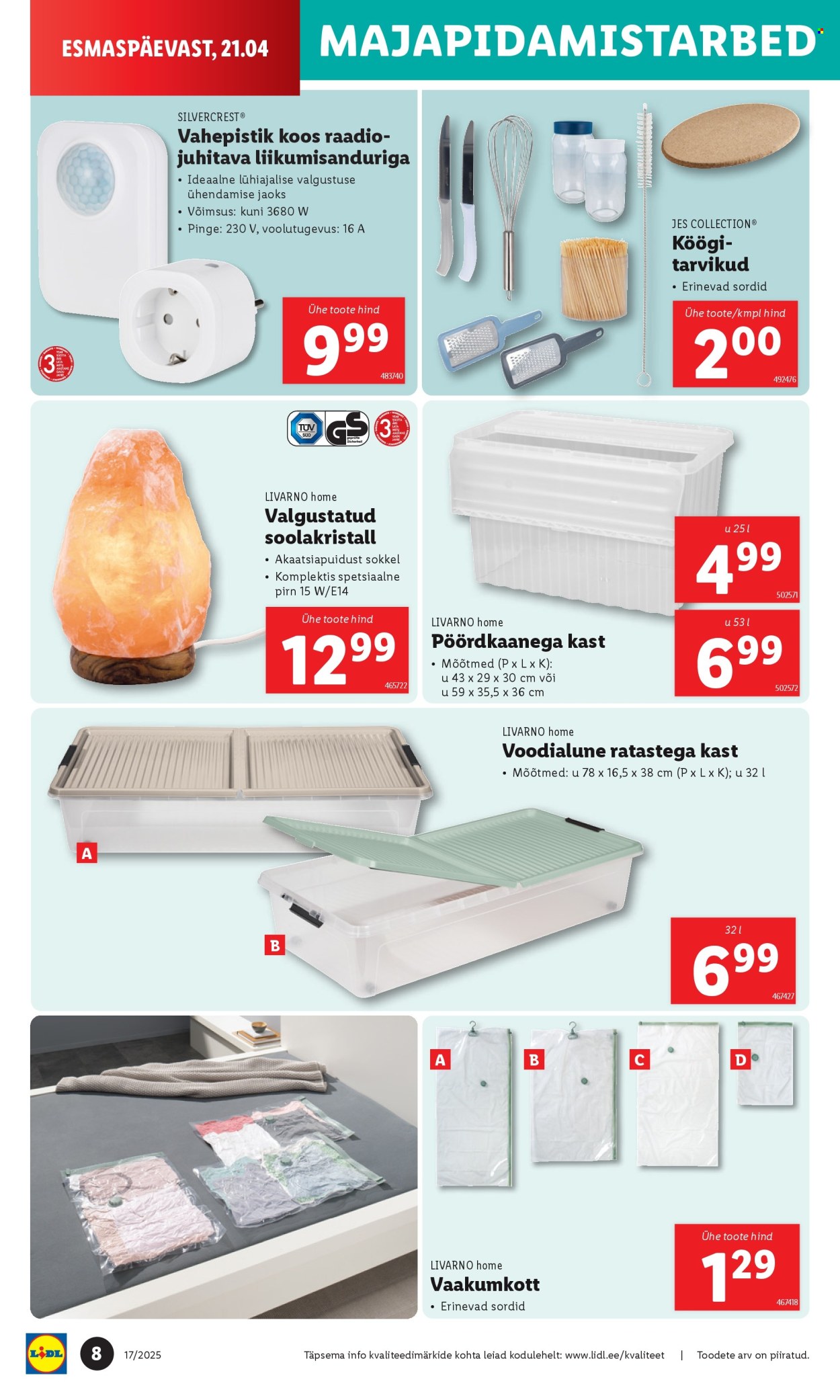 Lidl kliendileht - 21.04.2025 - 27.04.2025. Lehekülg 8