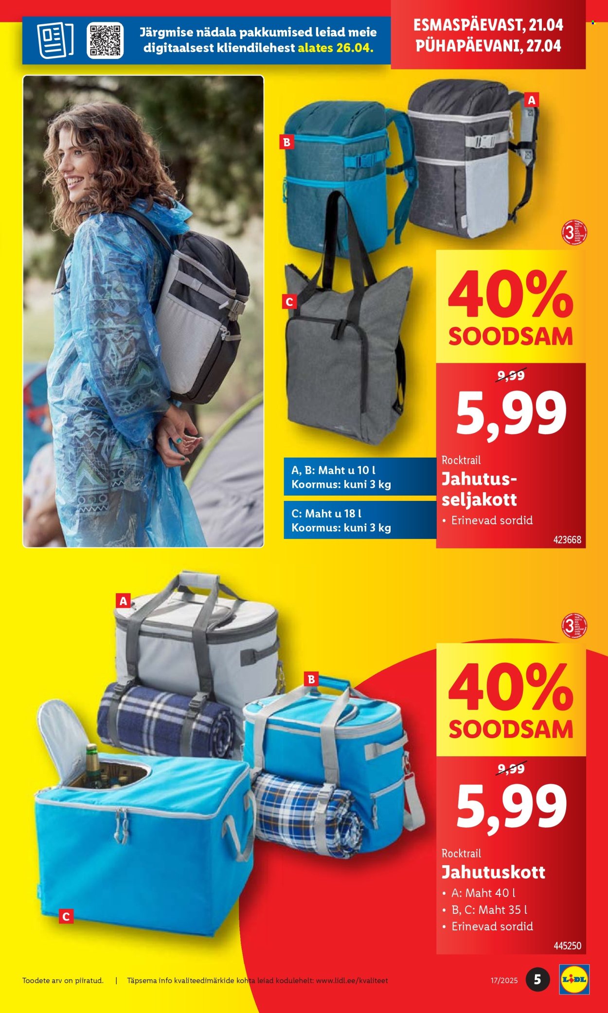 Lidl kliendileht - 21.04.2025 - 27.04.2025. Lehekülg 5