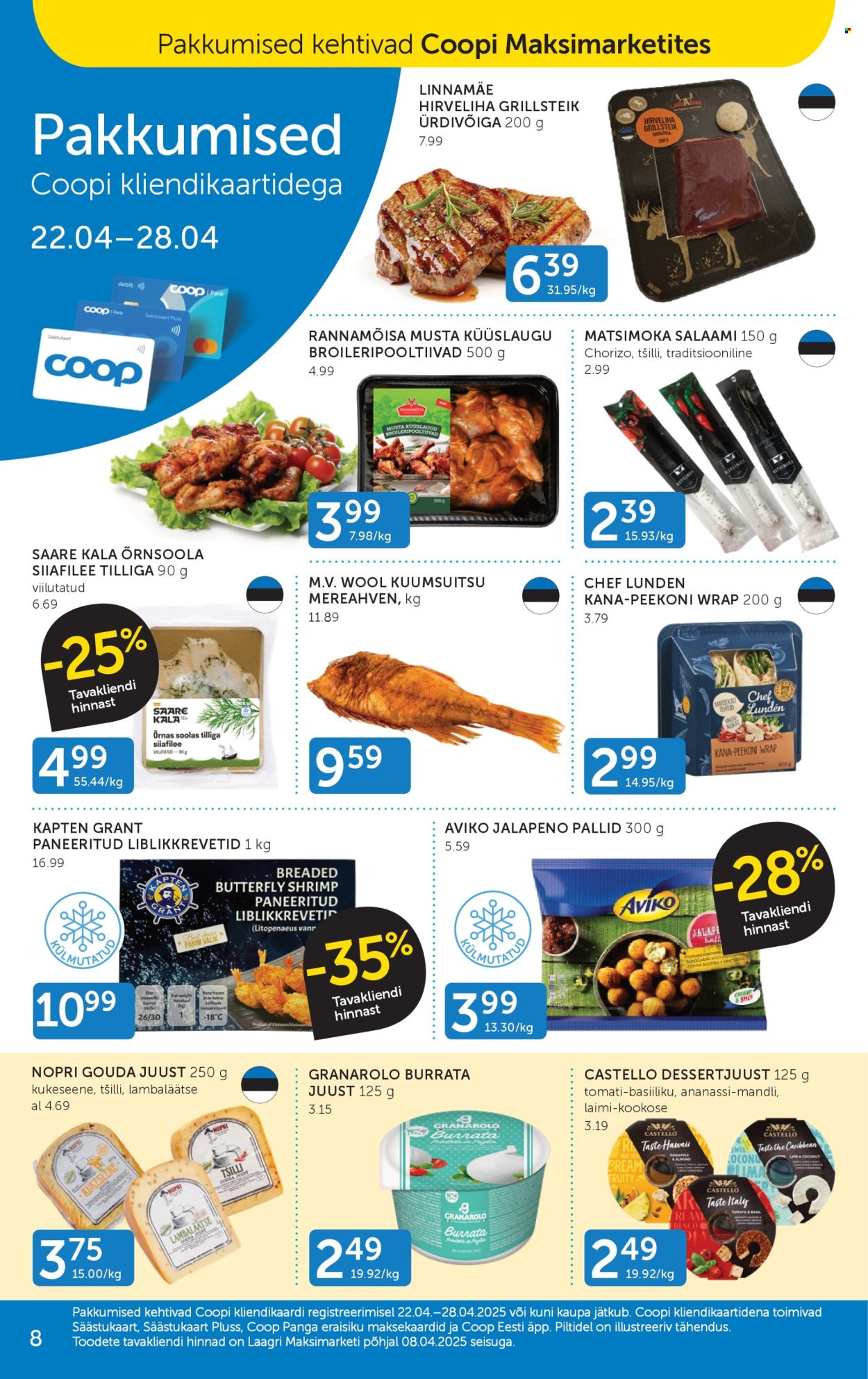 Coop kliendileht - 22.04.2025 - 28.04.2025. Lehekülg 8