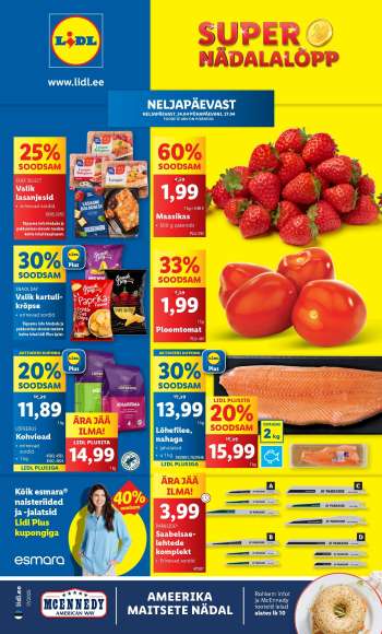 Kaupluse Lidl kliendileht - 24.04.2025 - 27.04.2025.