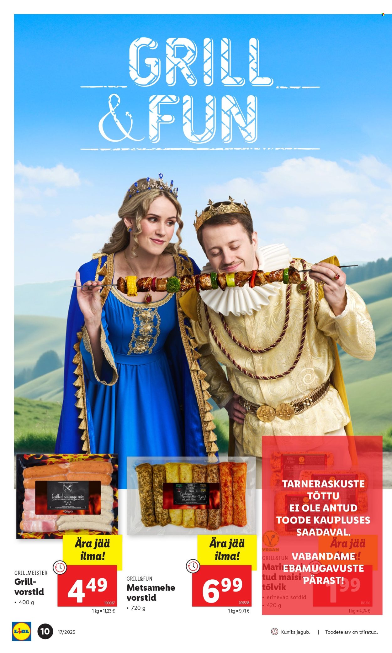 Lidl kliendileht - 24.04.2025 - 27.04.2025. Lehekülg 10