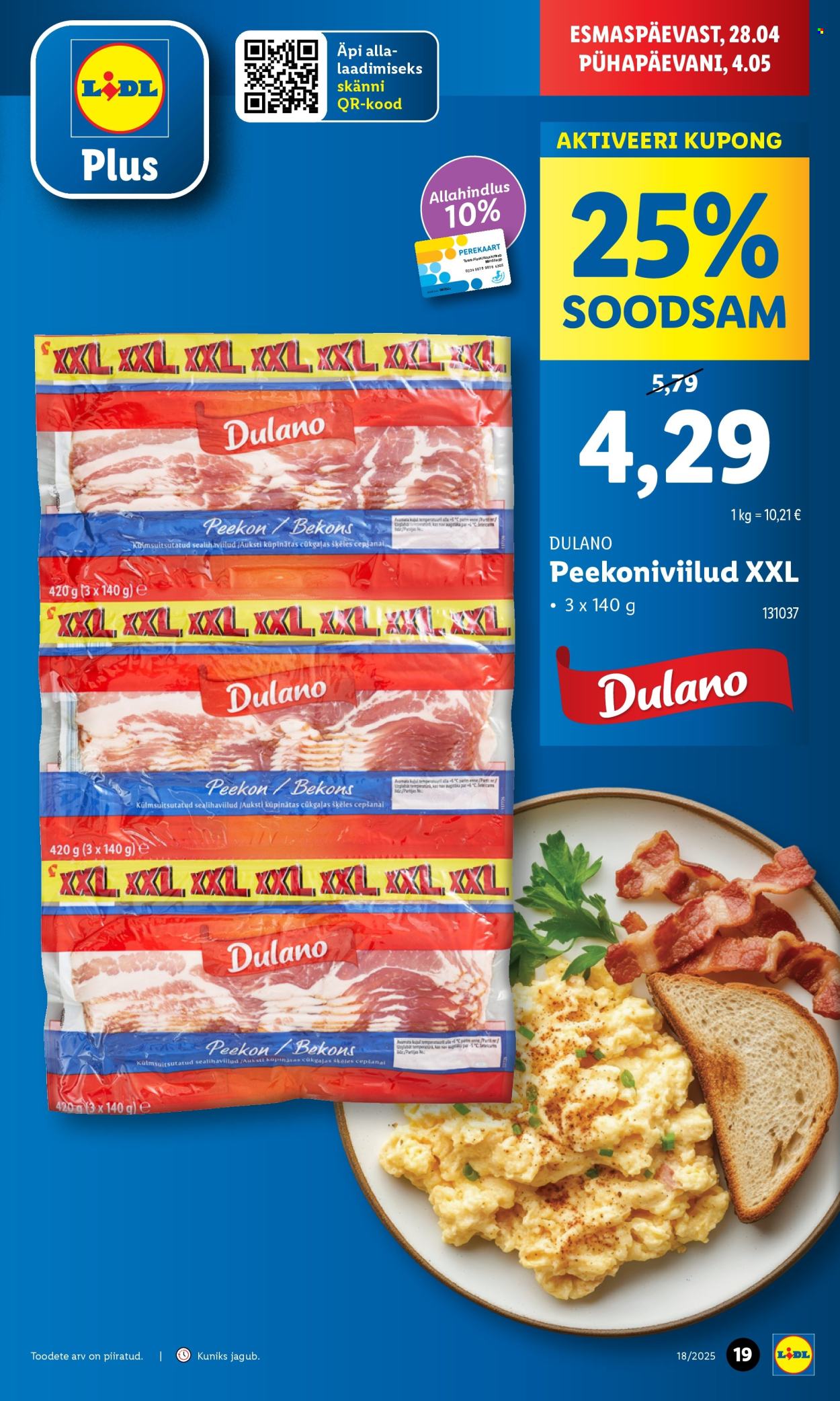 Lidl kliendileht - 28.04.2025 - 04.05.2025. Lehekülg 19