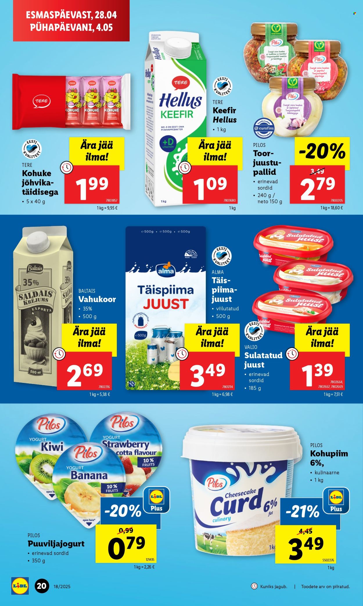 Lidl kliendileht - 28.04.2025 - 04.05.2025. Lehekülg 20