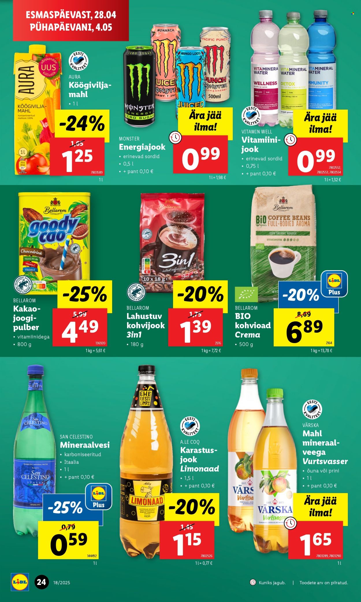 Lidl kliendileht - 28.04.2025 - 04.05.2025. Lehekülg 24