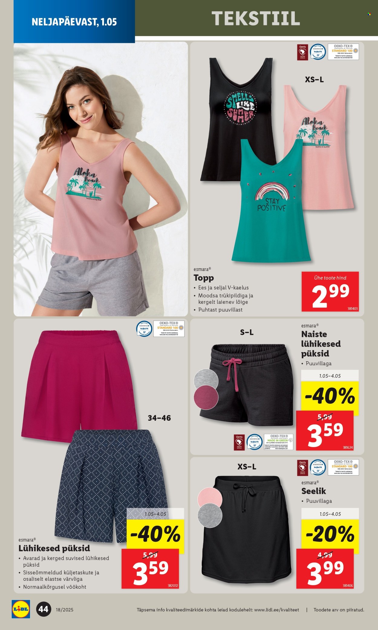 Lidl kliendileht - 28.04.2025 - 04.05.2025. Lehekülg 44