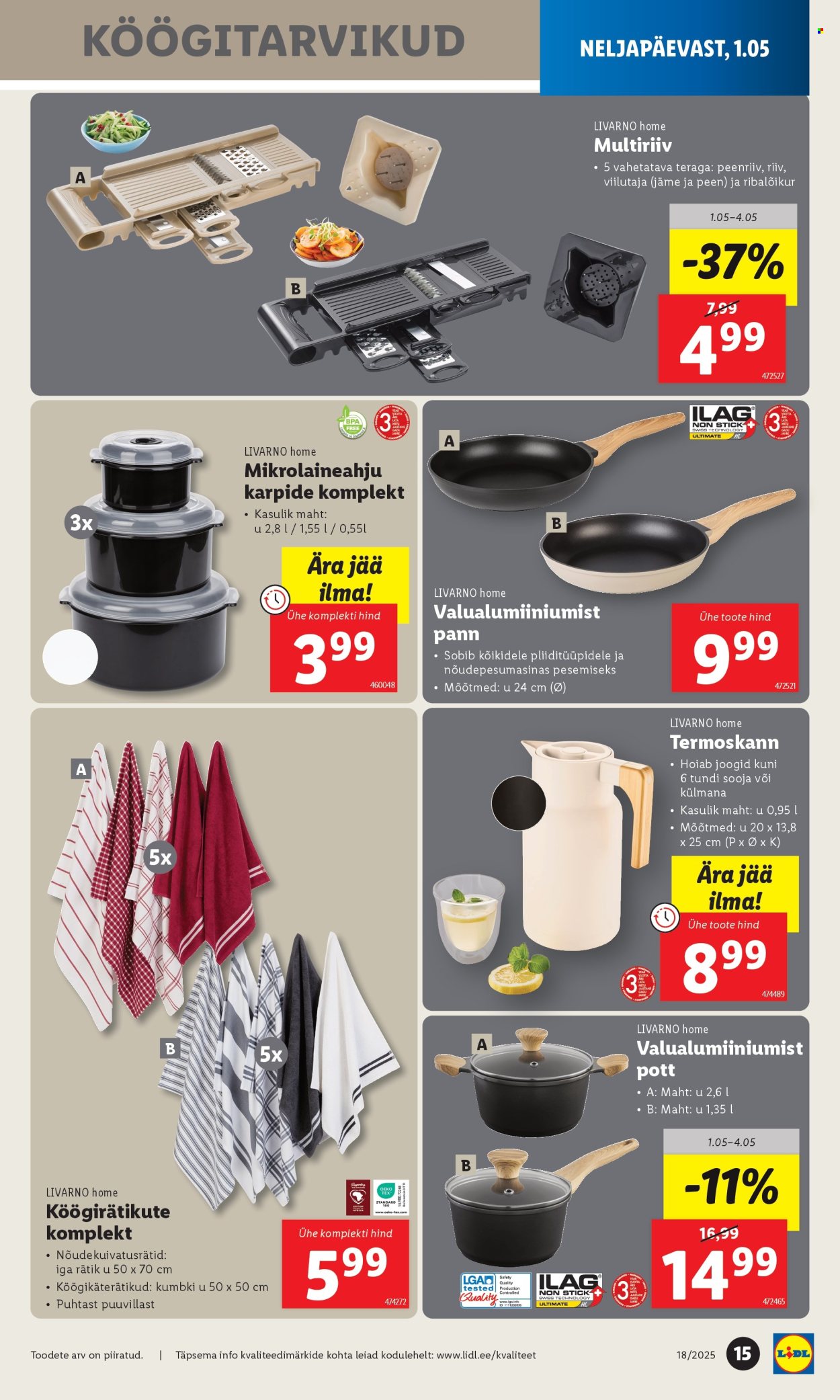 Lidl kliendileht - 28.04.2025 - 04.05.2025. Lehekülg 15