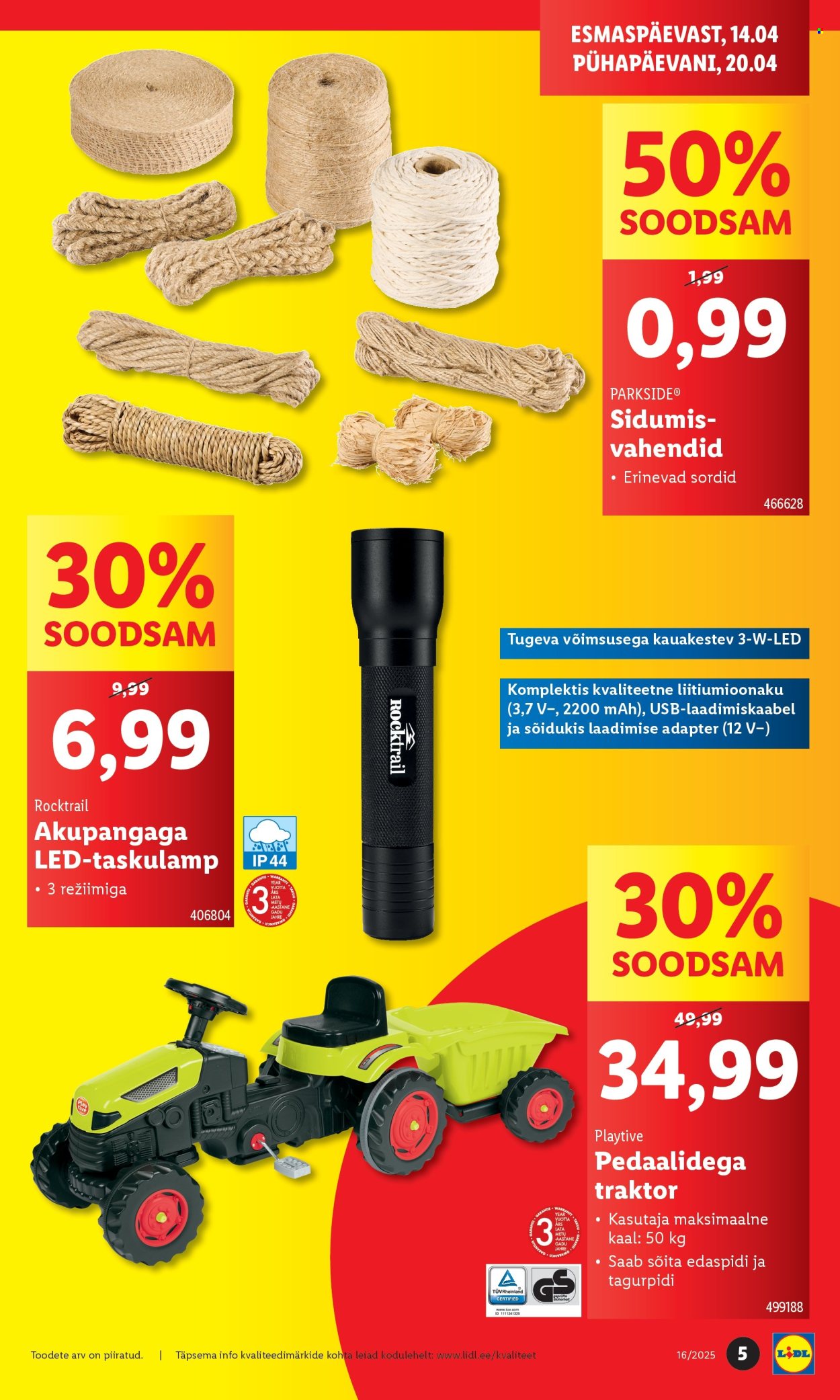 Lidl kliendileht - 28.04.2025 - 04.05.2025. Lehekülg 5