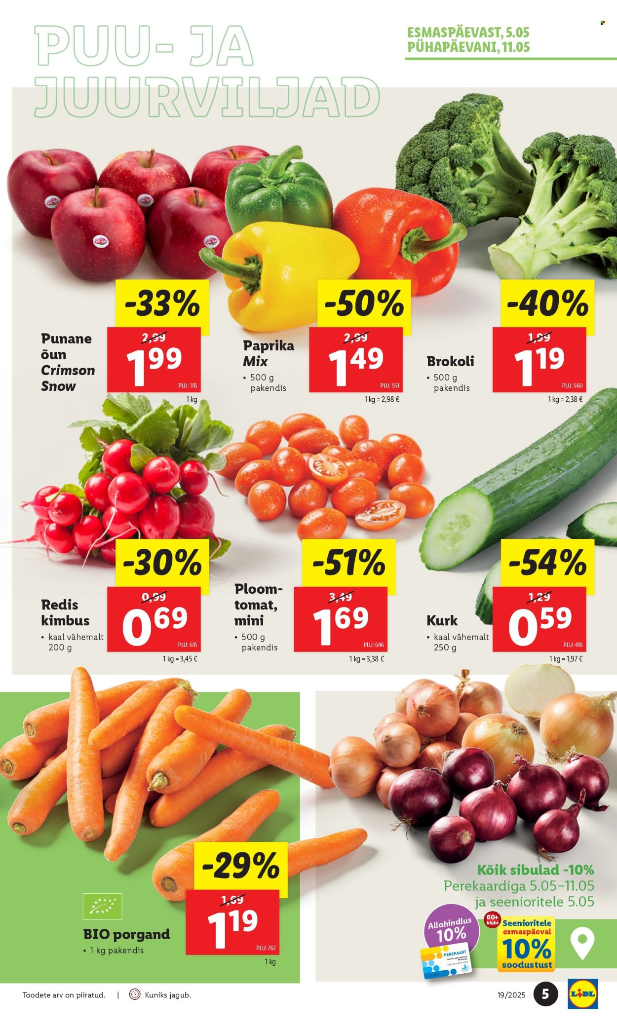 Lidl kliendileht - 05.05.2025 - 11.05.2025. Lehekülg 5