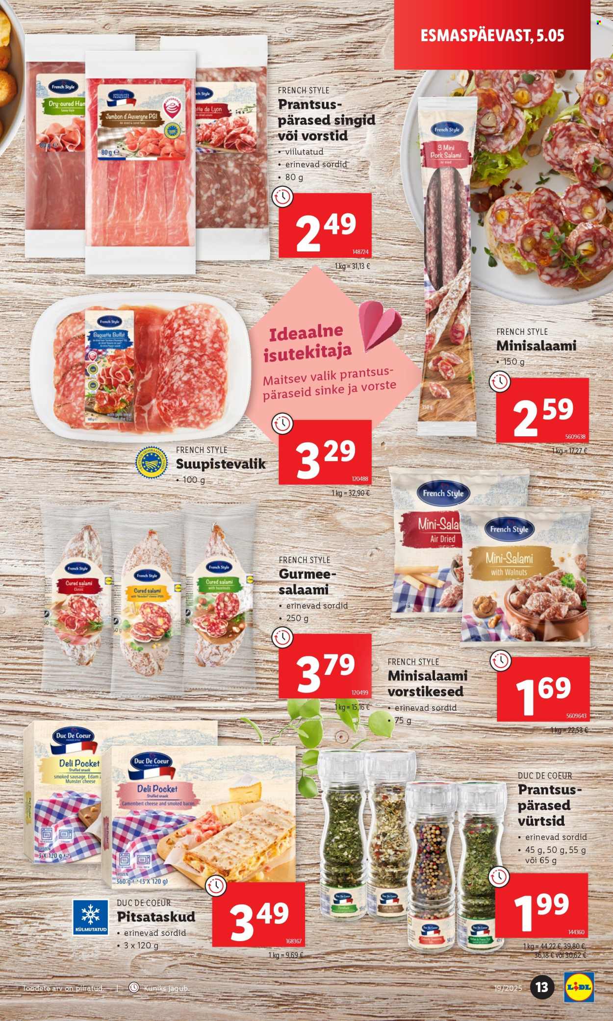Lidl kliendileht - 05.05.2025 - 11.05.2025. Lehekülg 13