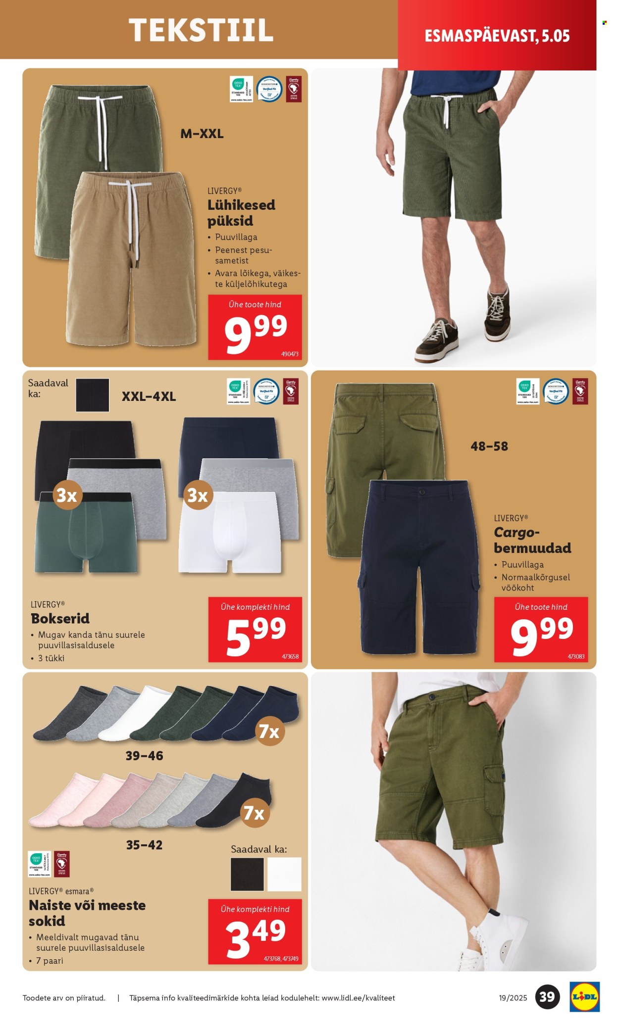 Lidl kliendileht - 05.05.2025 - 11.05.2025. Lehekülg 39