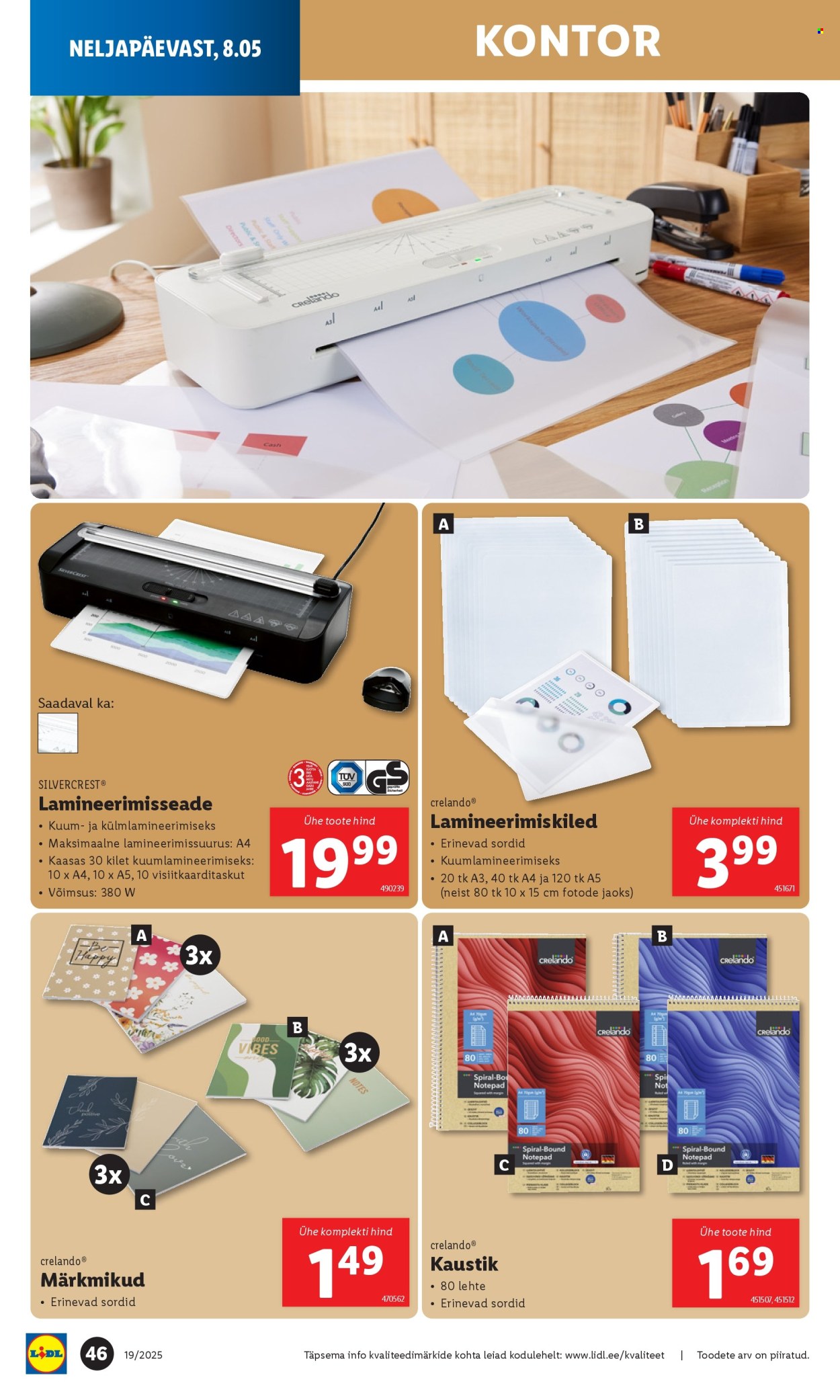 Lidl kliendileht - 05.05.2025 - 11.05.2025. Lehekülg 46