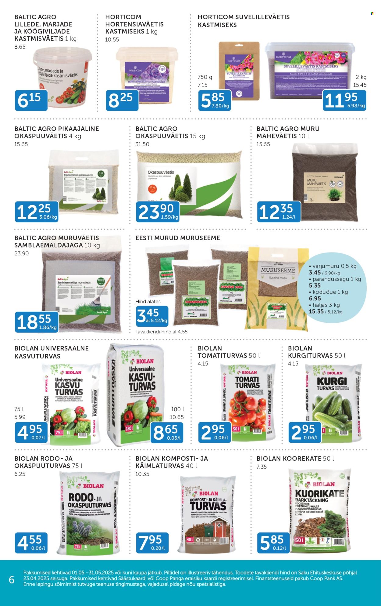 Coop kliendileht - 01.05.2025 - 31.05.2025. Lehekülg 6
