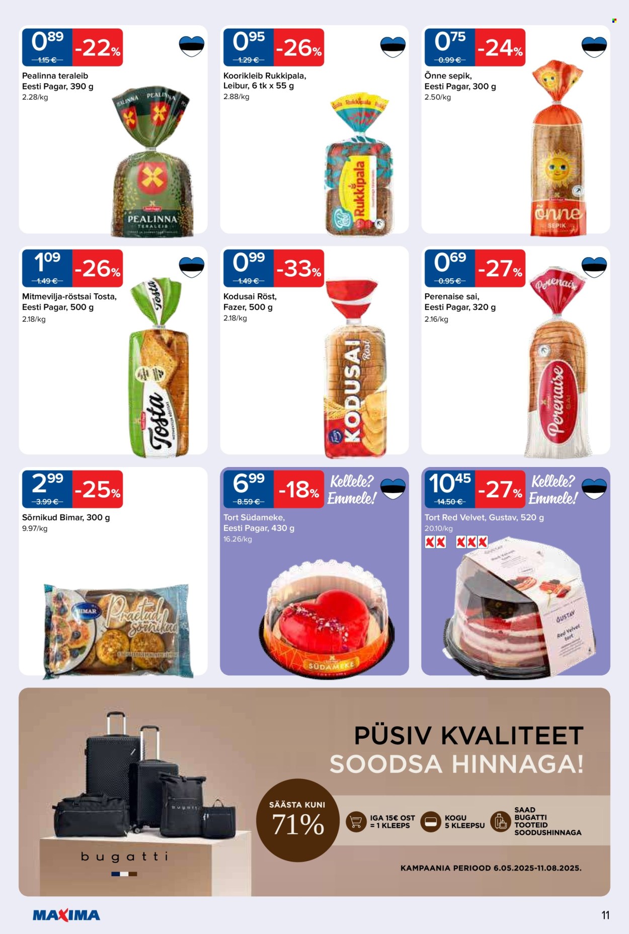 Maxima kliendileht - 06.05.2025 - 12.05.2025. Lehekülg 11