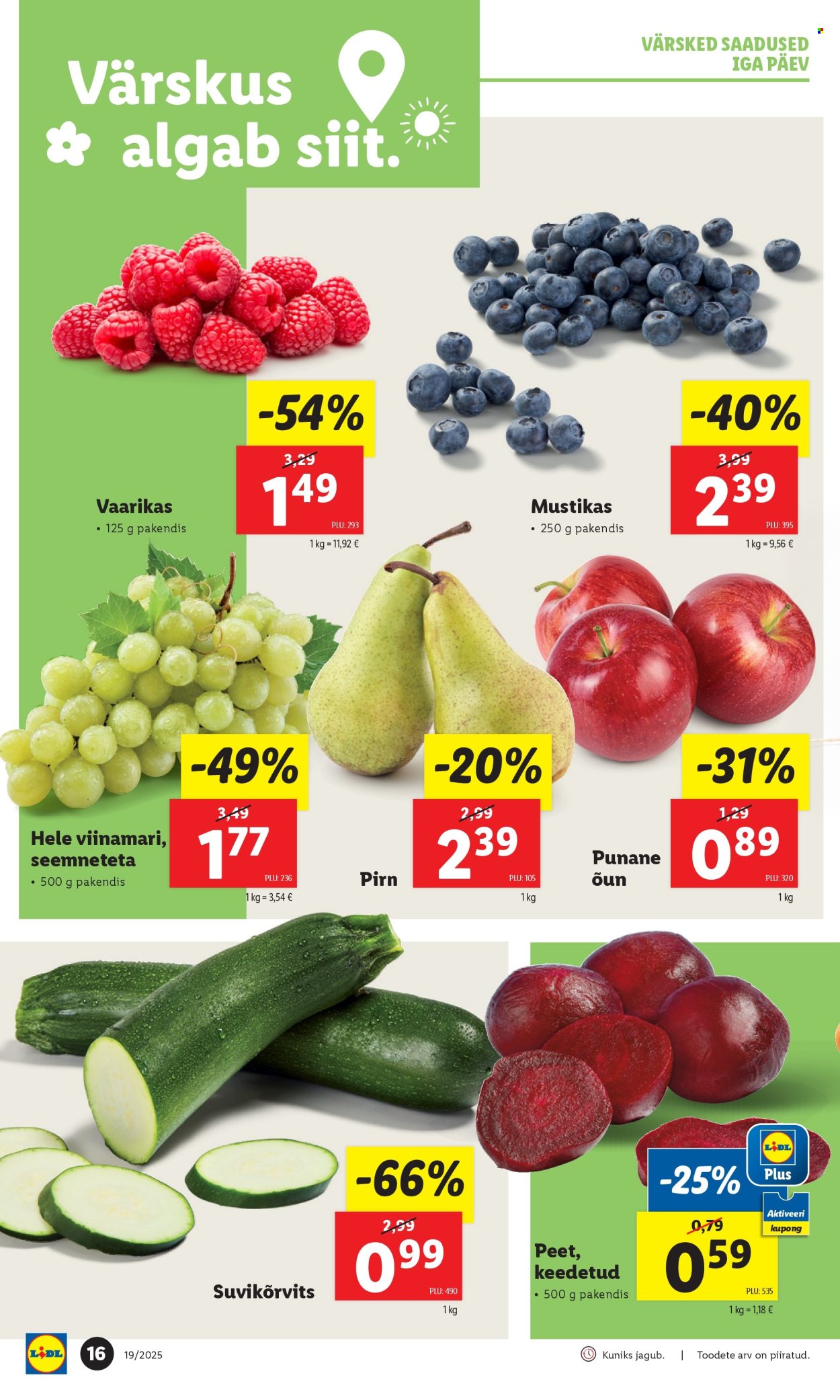 Lidl kliendileht - 08.05.2025 - 11.05.2025. Lehekülg 16