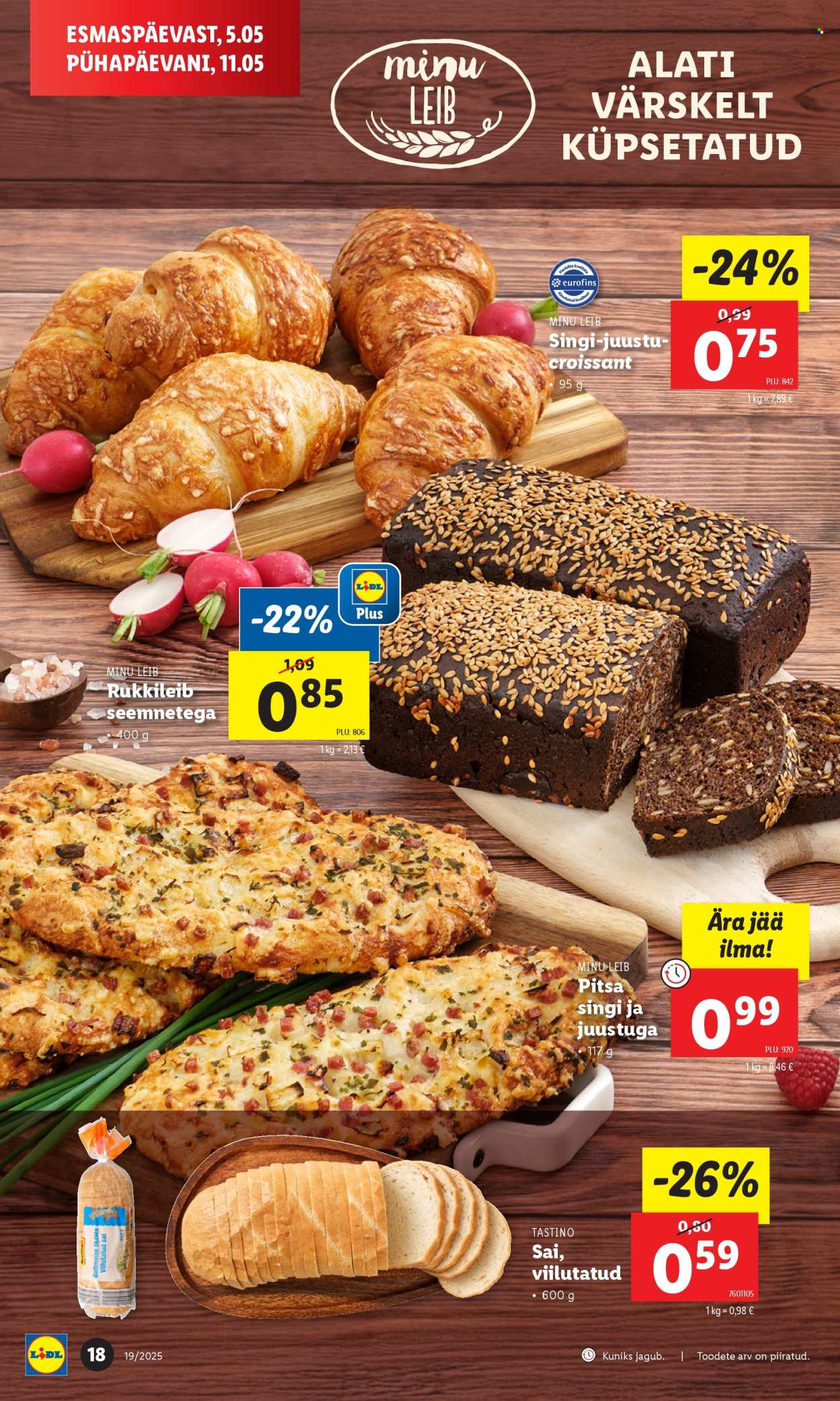 Lidl kliendileht - 08.05.2025 - 11.05.2025. Lehekülg 18