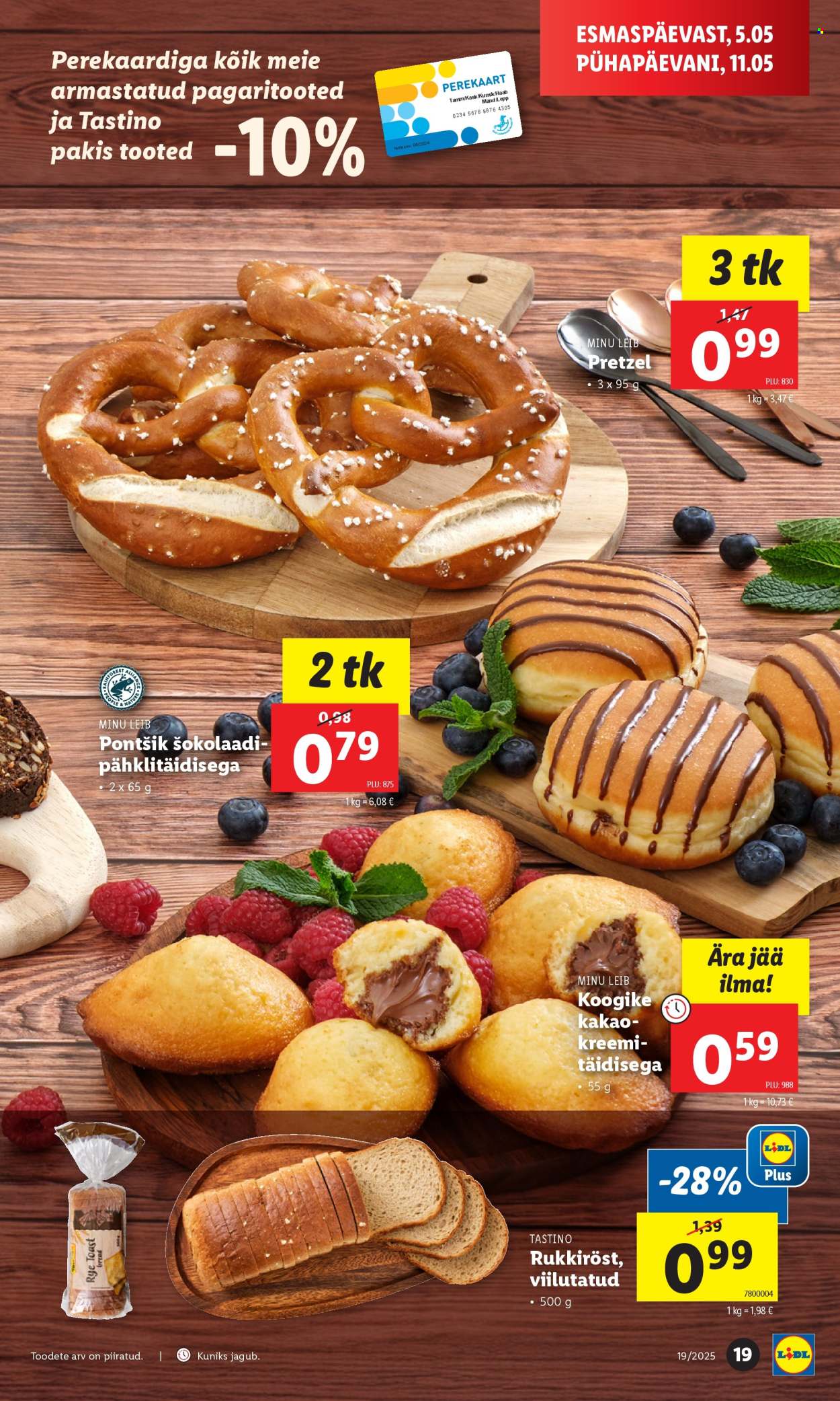 Lidl kliendileht - 08.05.2025 - 11.05.2025. Lehekülg 19