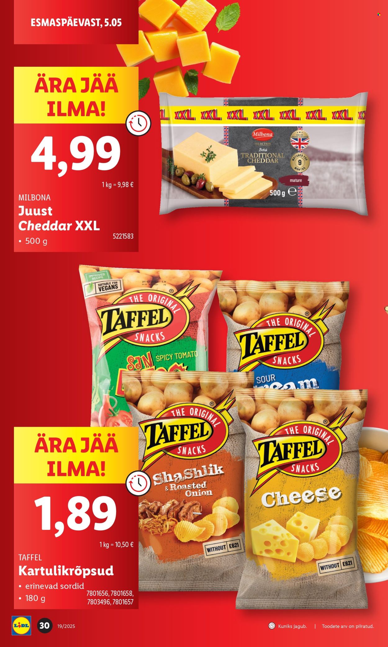 Lidl kliendileht - 08.05.2025 - 11.05.2025. Lehekülg 30
