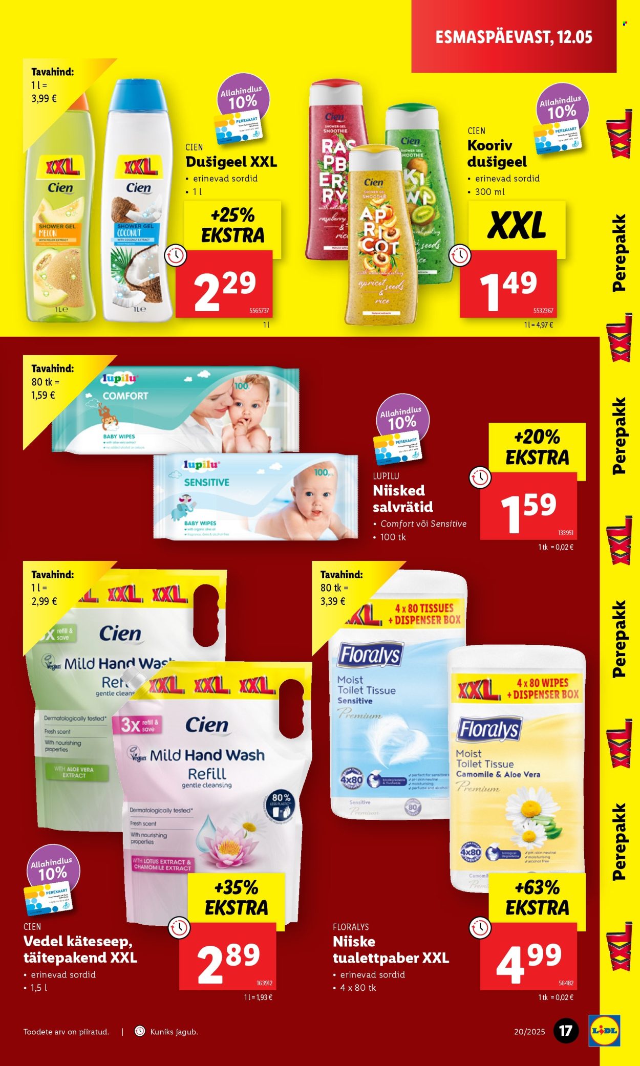 Lidl kliendileht - 12.05.2025 - 18.05.2025. Lehekülg 17