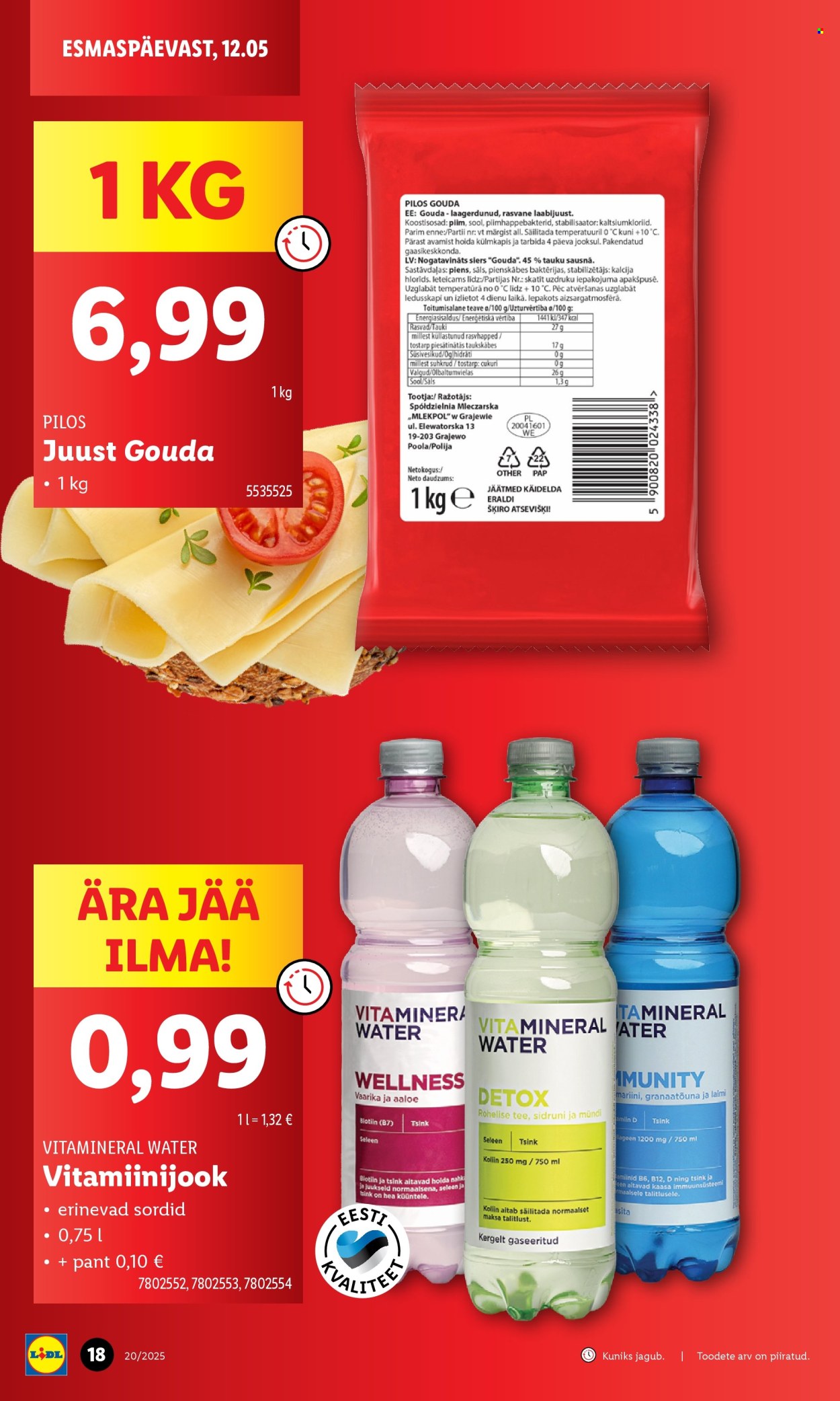 Lidl kliendileht - 12.05.2025 - 18.05.2025. Lehekülg 18