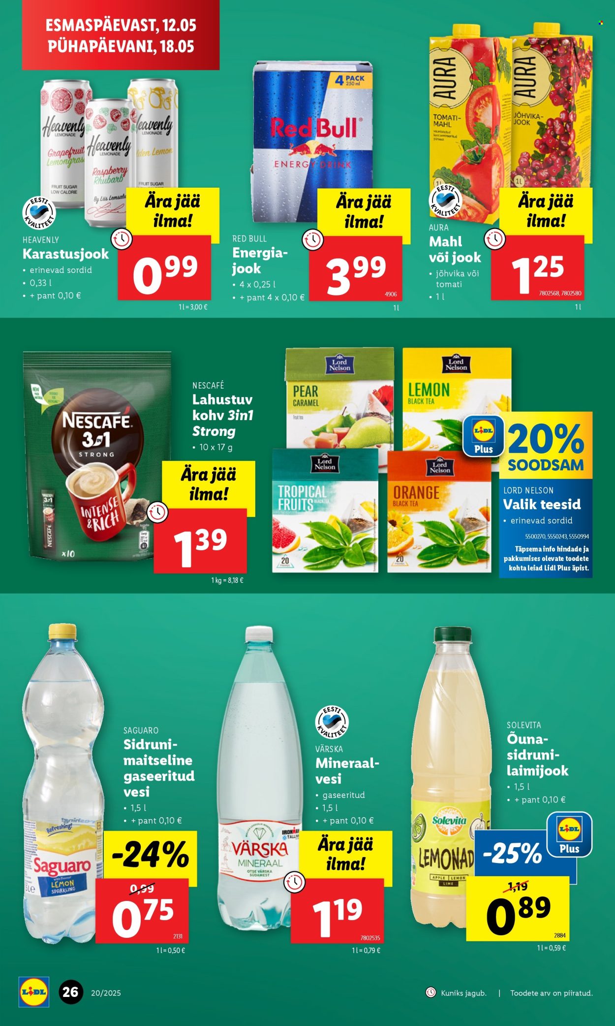 Lidl kliendileht - 12.05.2025 - 18.05.2025. Lehekülg 26