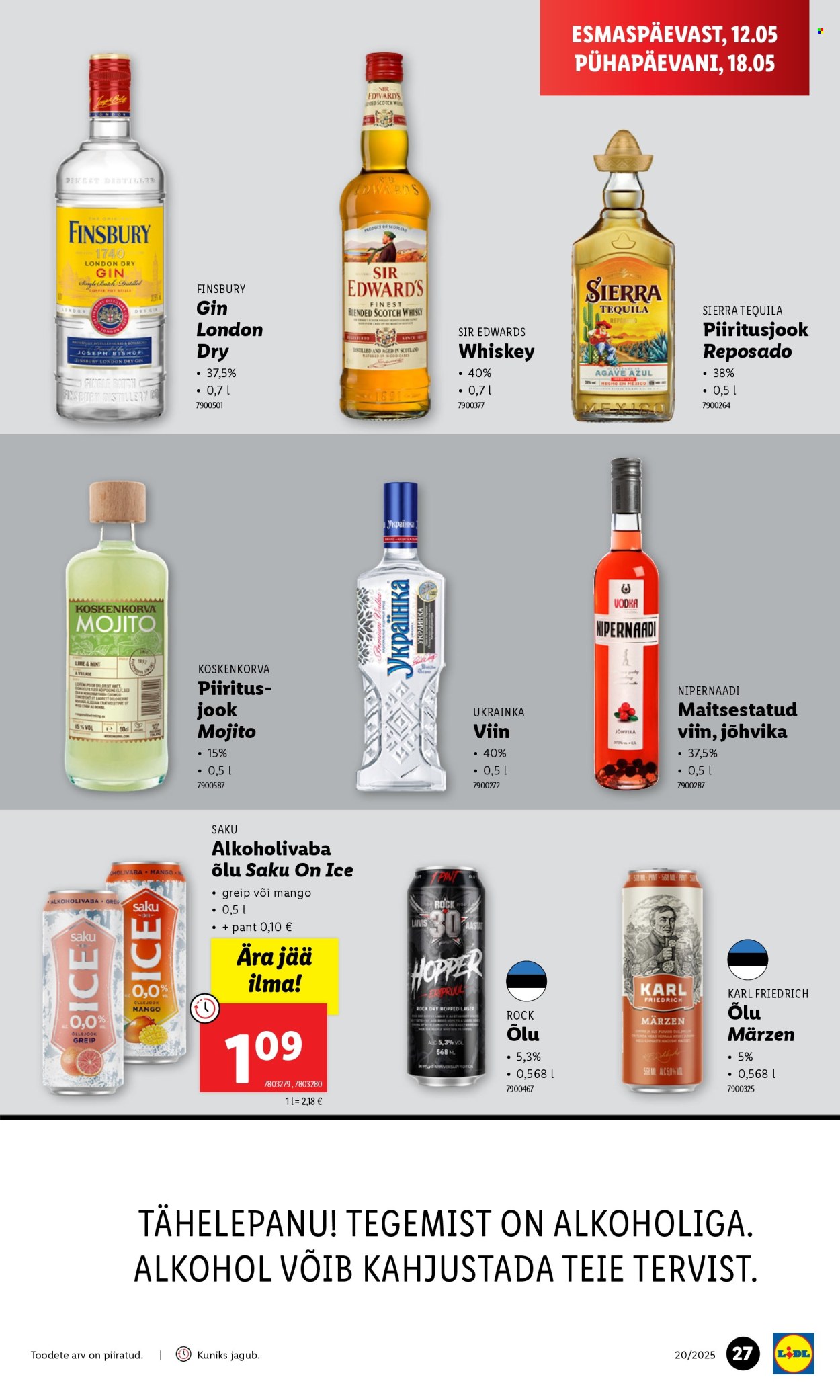 Lidl kliendileht - 12.05.2025 - 18.05.2025. Lehekülg 27