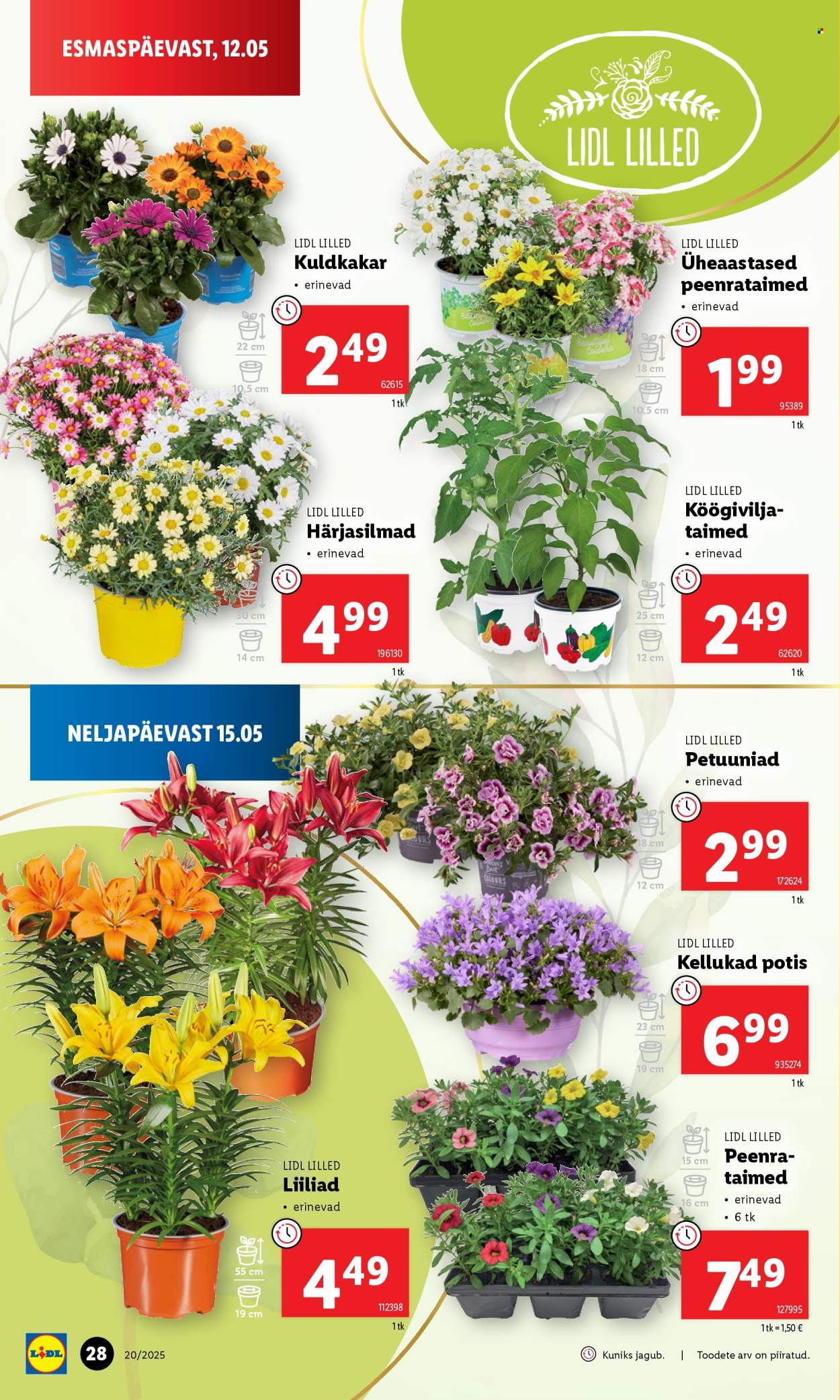 Lidl kliendileht - 12.05.2025 - 18.05.2025. Lehekülg 28