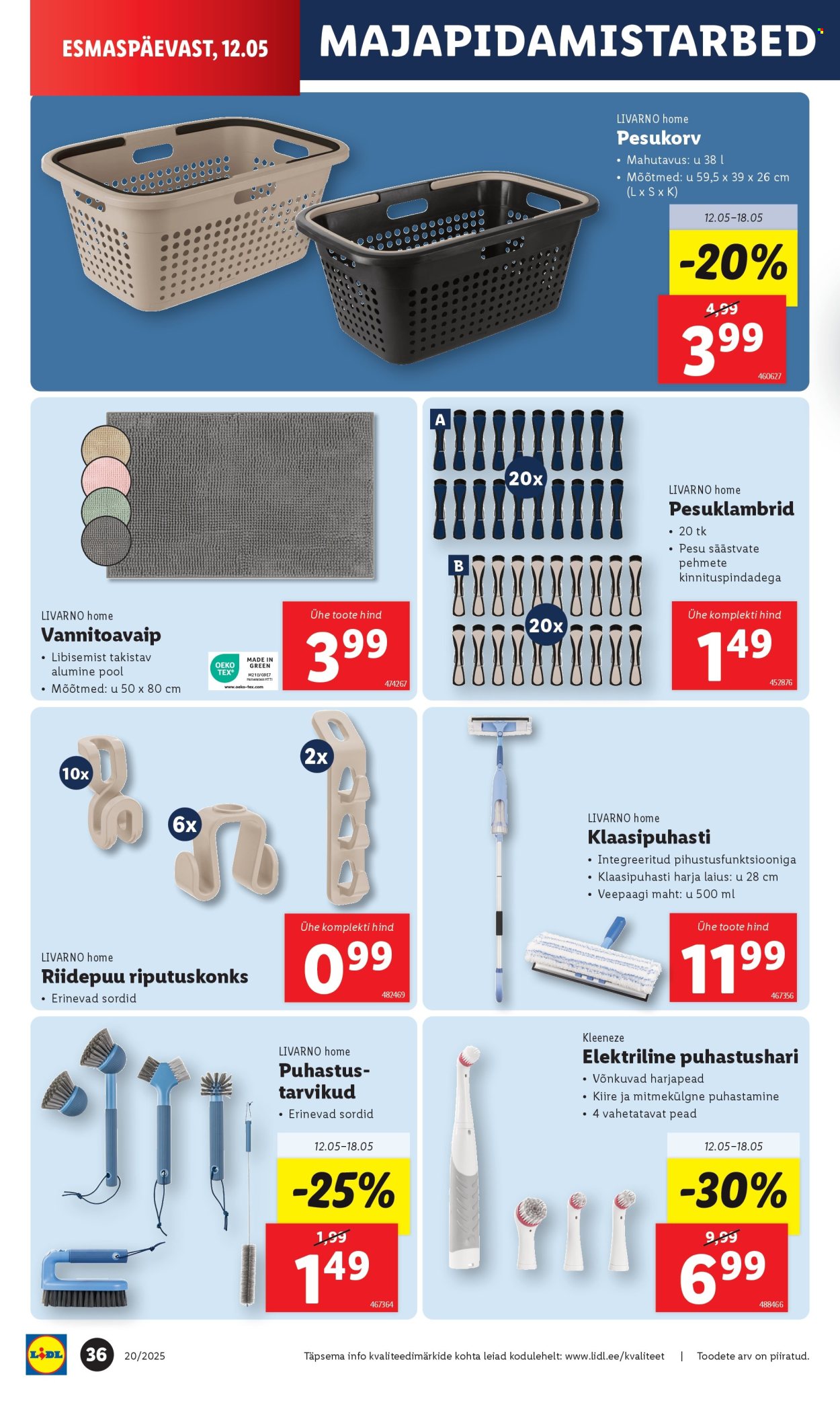 Lidl kliendileht - 12.05.2025 - 18.05.2025. Lehekülg 36