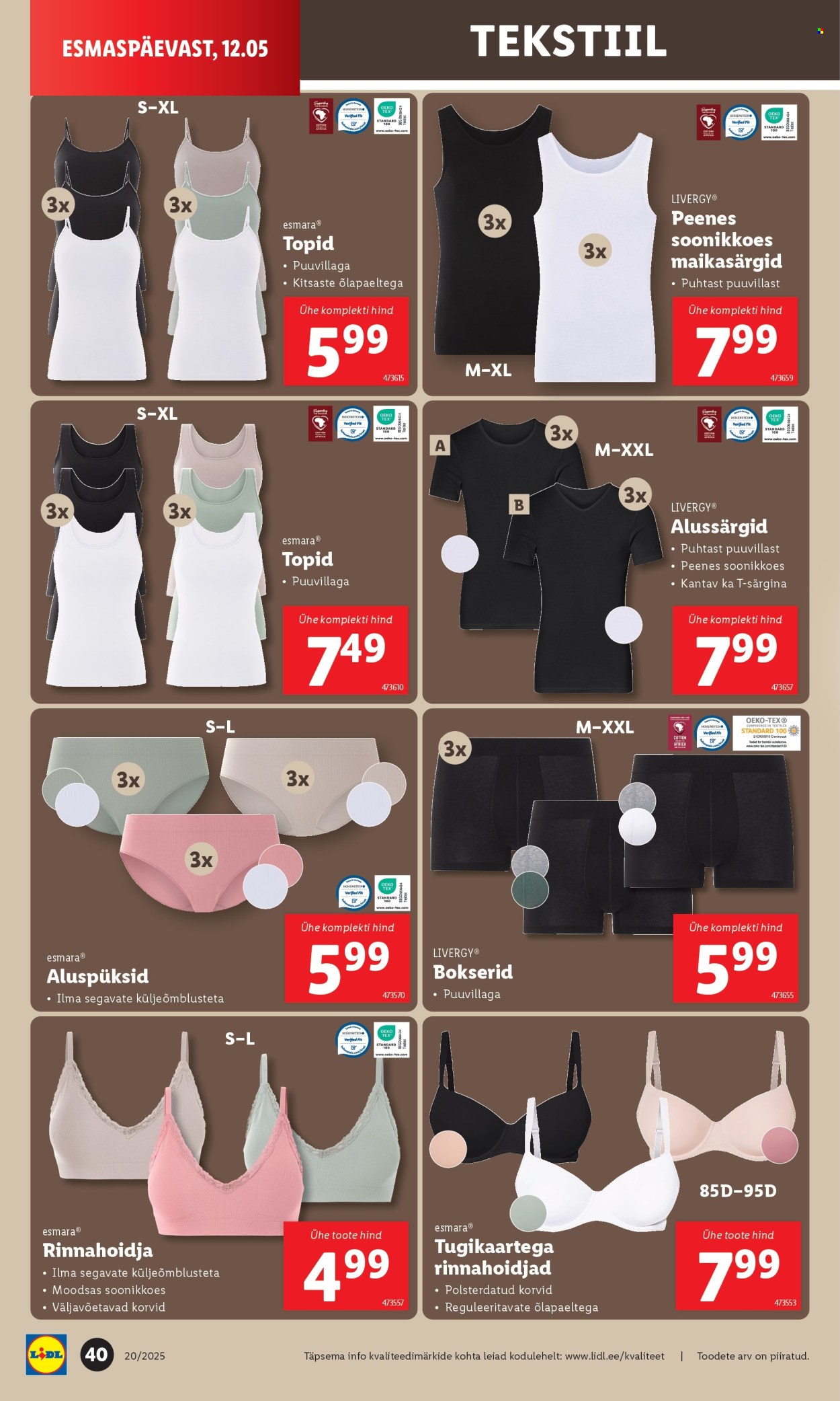 Lidl kliendileht - 12.05.2025 - 18.05.2025. Lehekülg 40