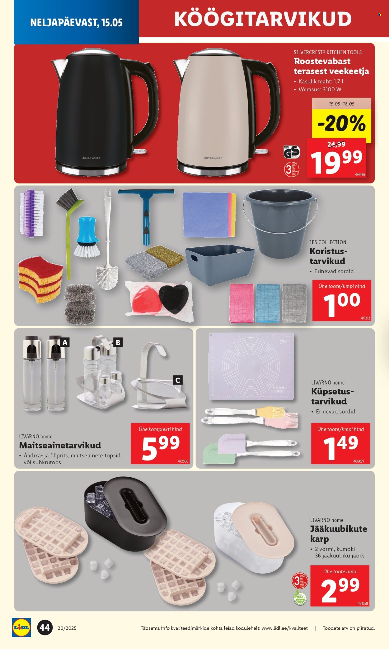 Lidl kliendileht - 12.05.2025 - 18.05.2025. Lehekülg 44