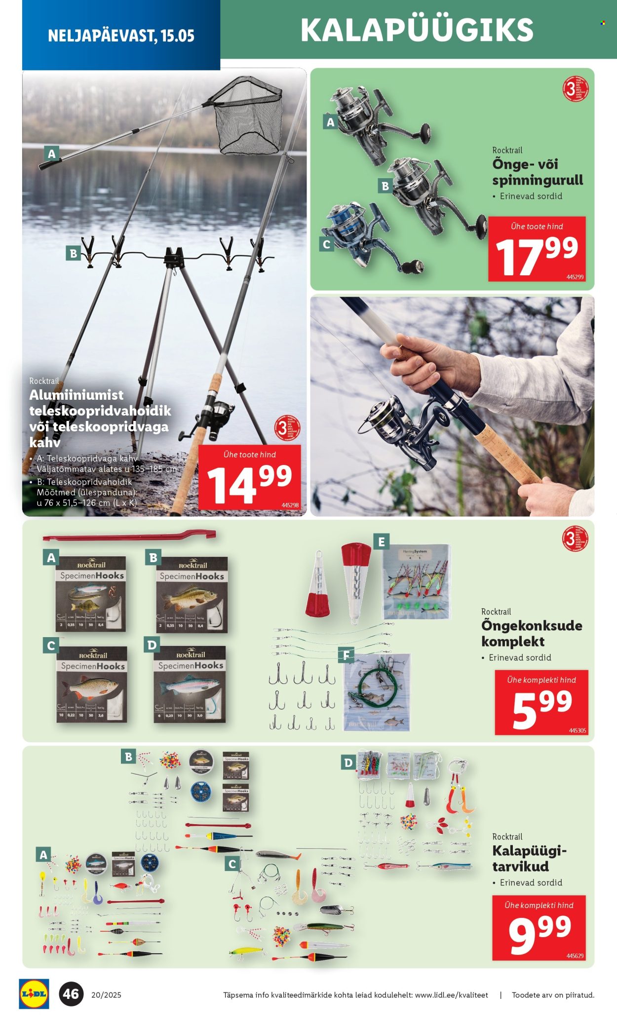 Lidl kliendileht - 12.05.2025 - 18.05.2025. Lehekülg 46