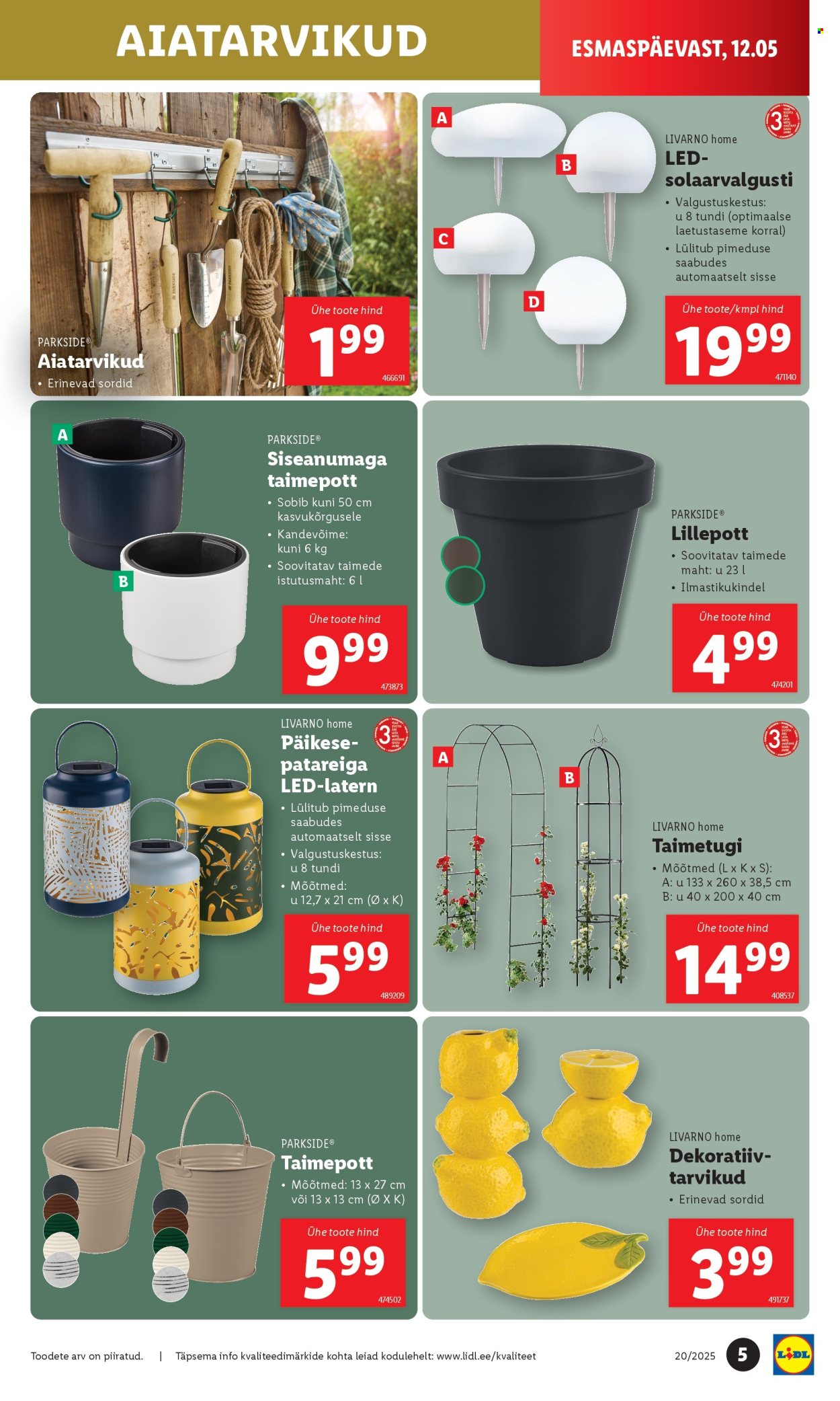 Lidl kliendileht - 12.05.2025 - 18.05.2025. Lehekülg 5