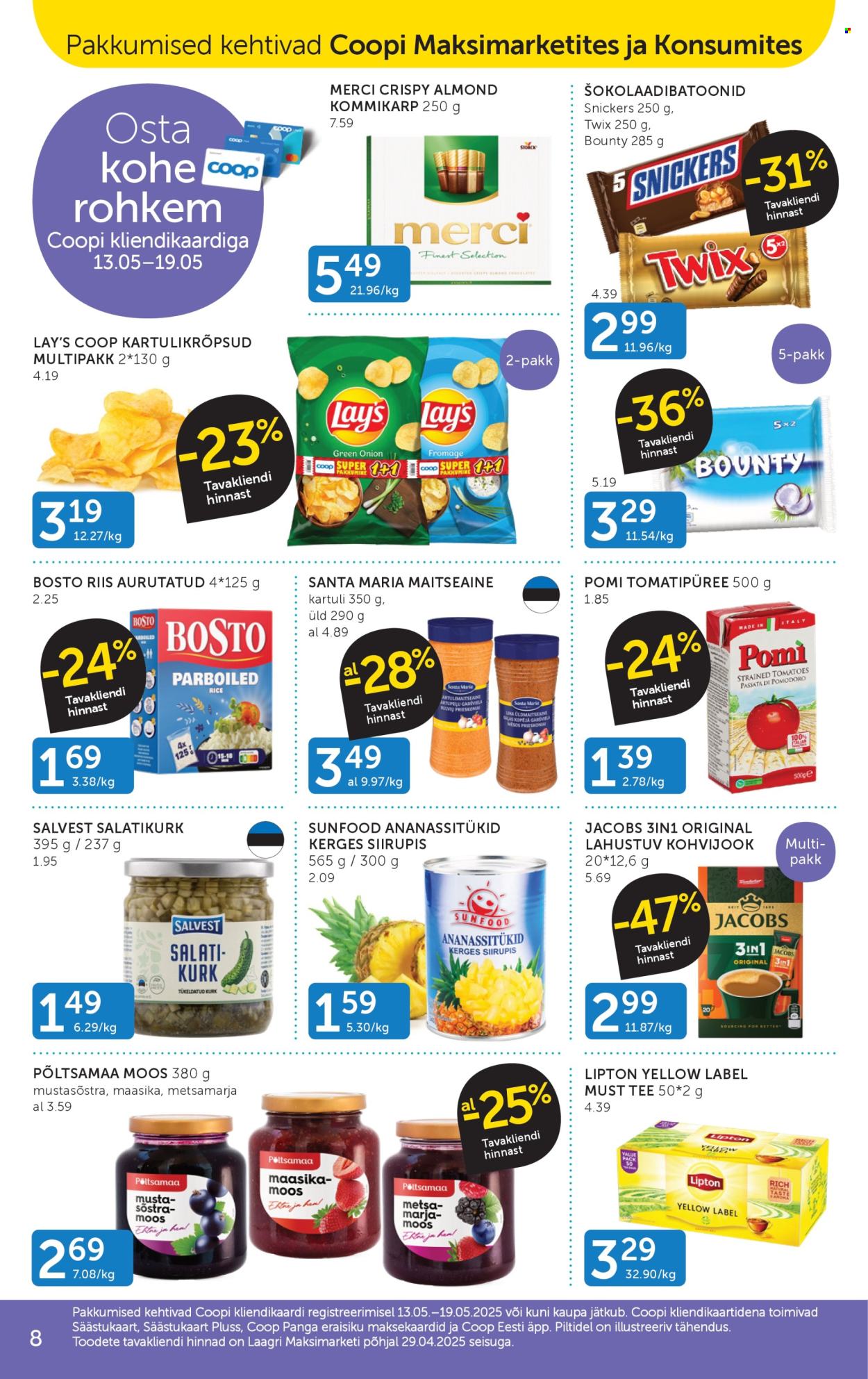 Coop kliendileht - 13.05.2025 - 19.05.2025. Lehekülg 8