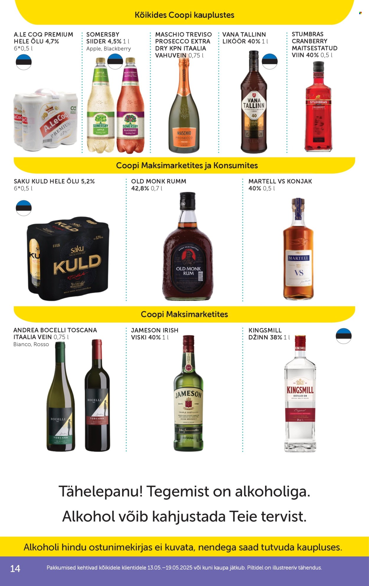 Coop kliendileht - 13.05.2025 - 19.05.2025. Lehekülg 14