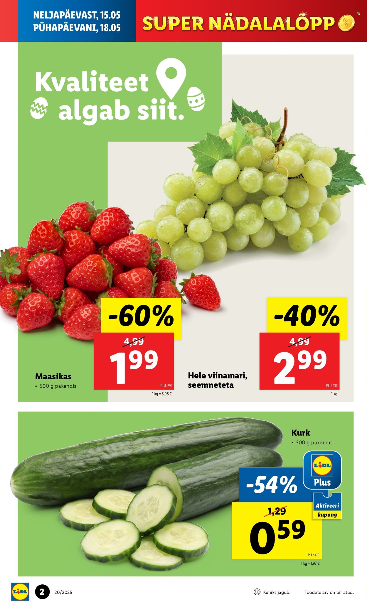 Lidl kliendileht - 15.05.2025 - 18.05.2025. Lehekülg 2