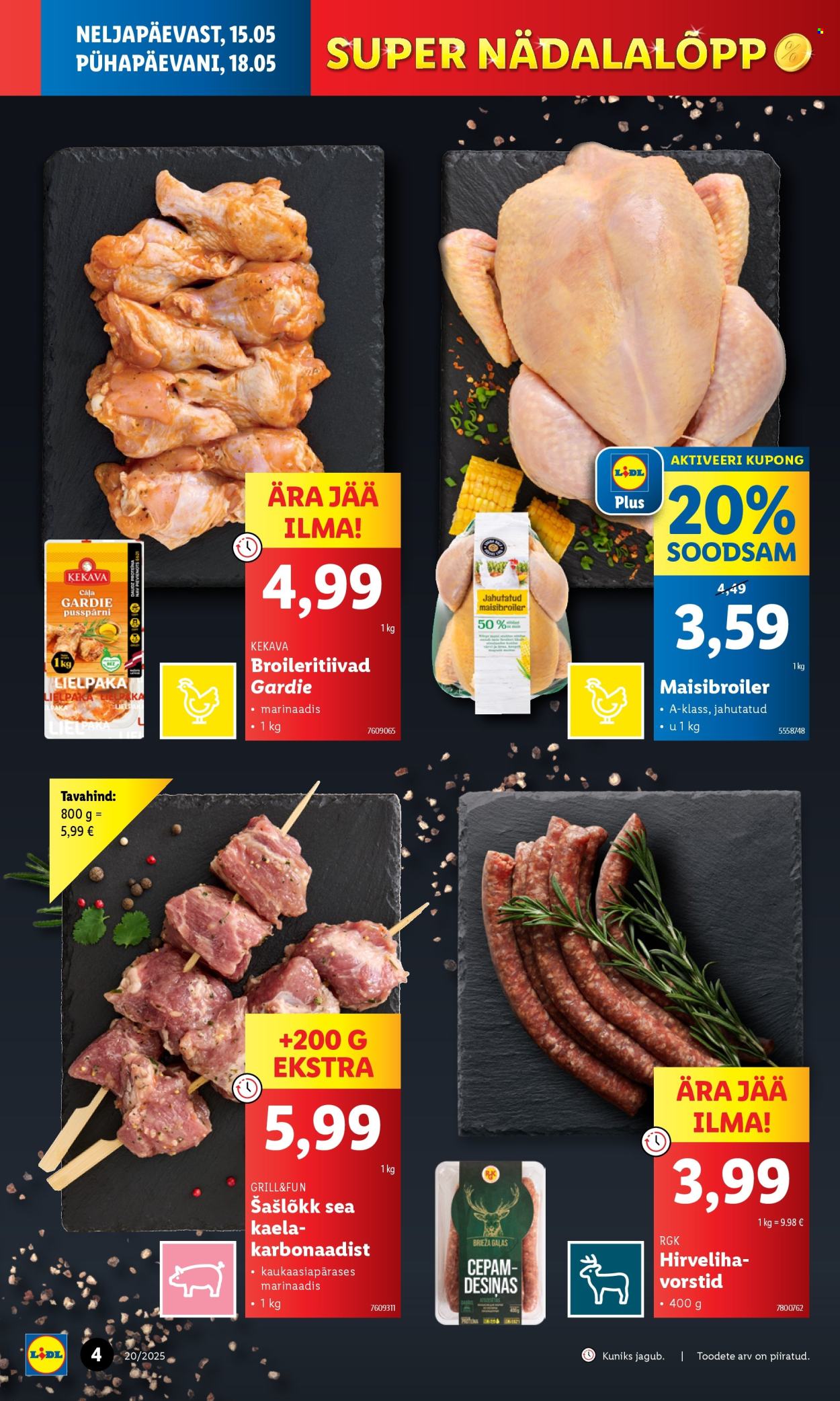 Lidl kliendileht - 15.05.2025 - 18.05.2025. Lehekülg 4